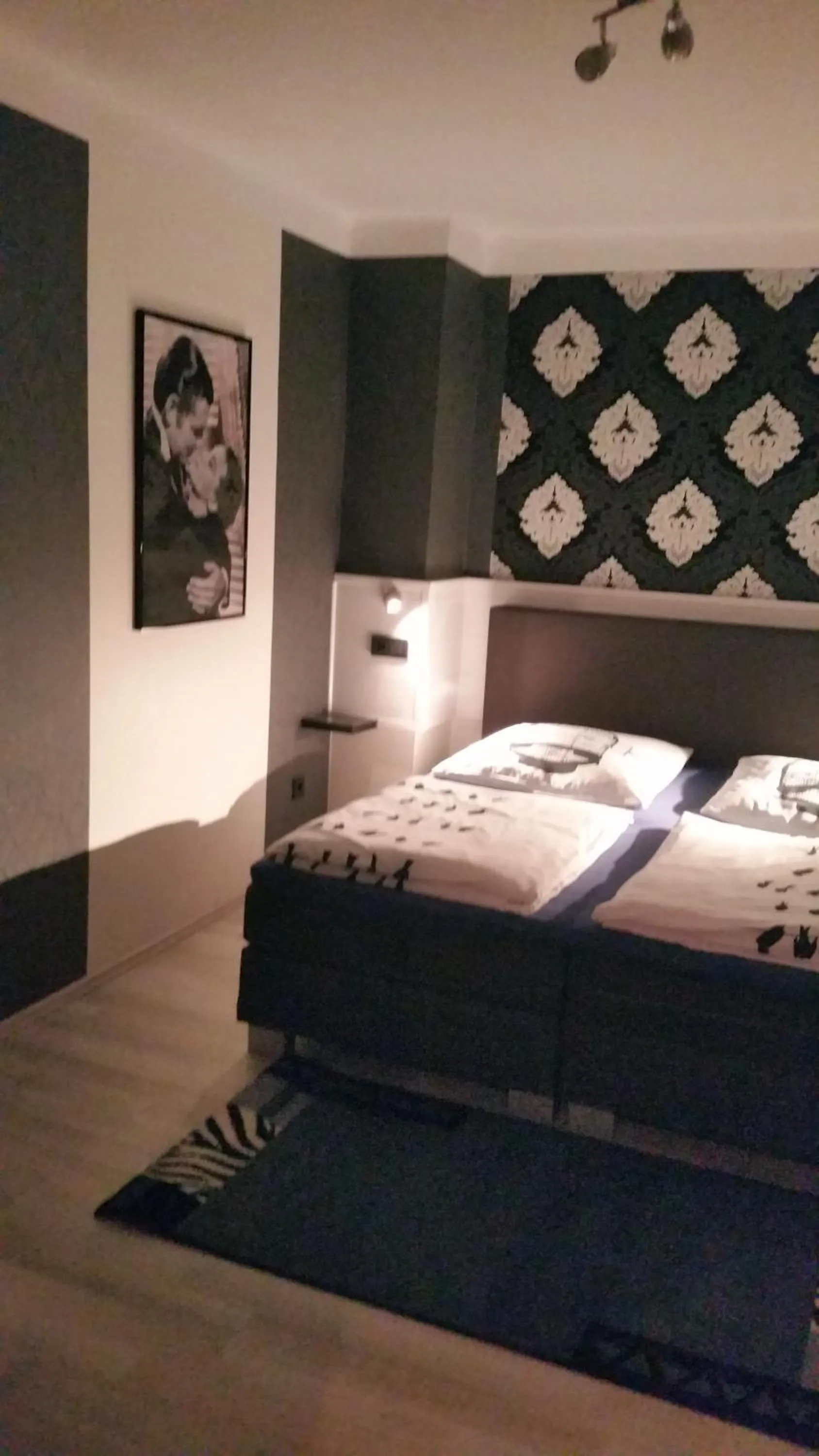 Bedroom, Bed in Waldhotel Lemberg