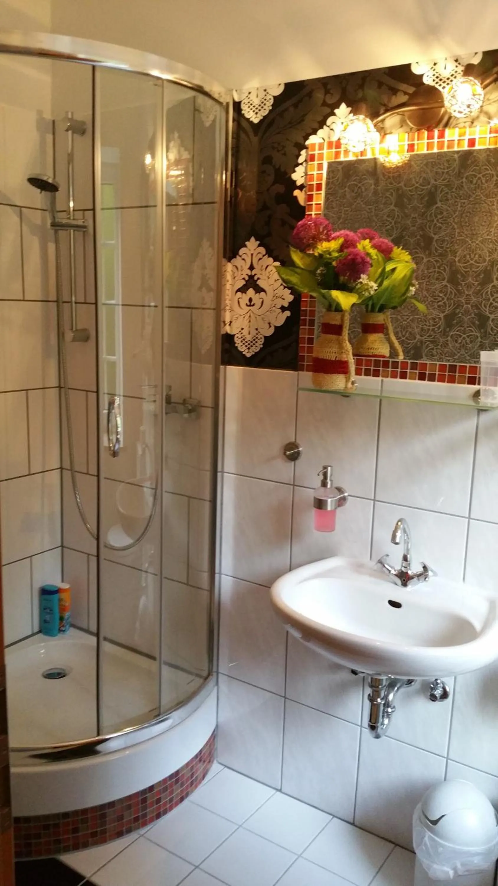 Bathroom in Waldhotel Lemberg