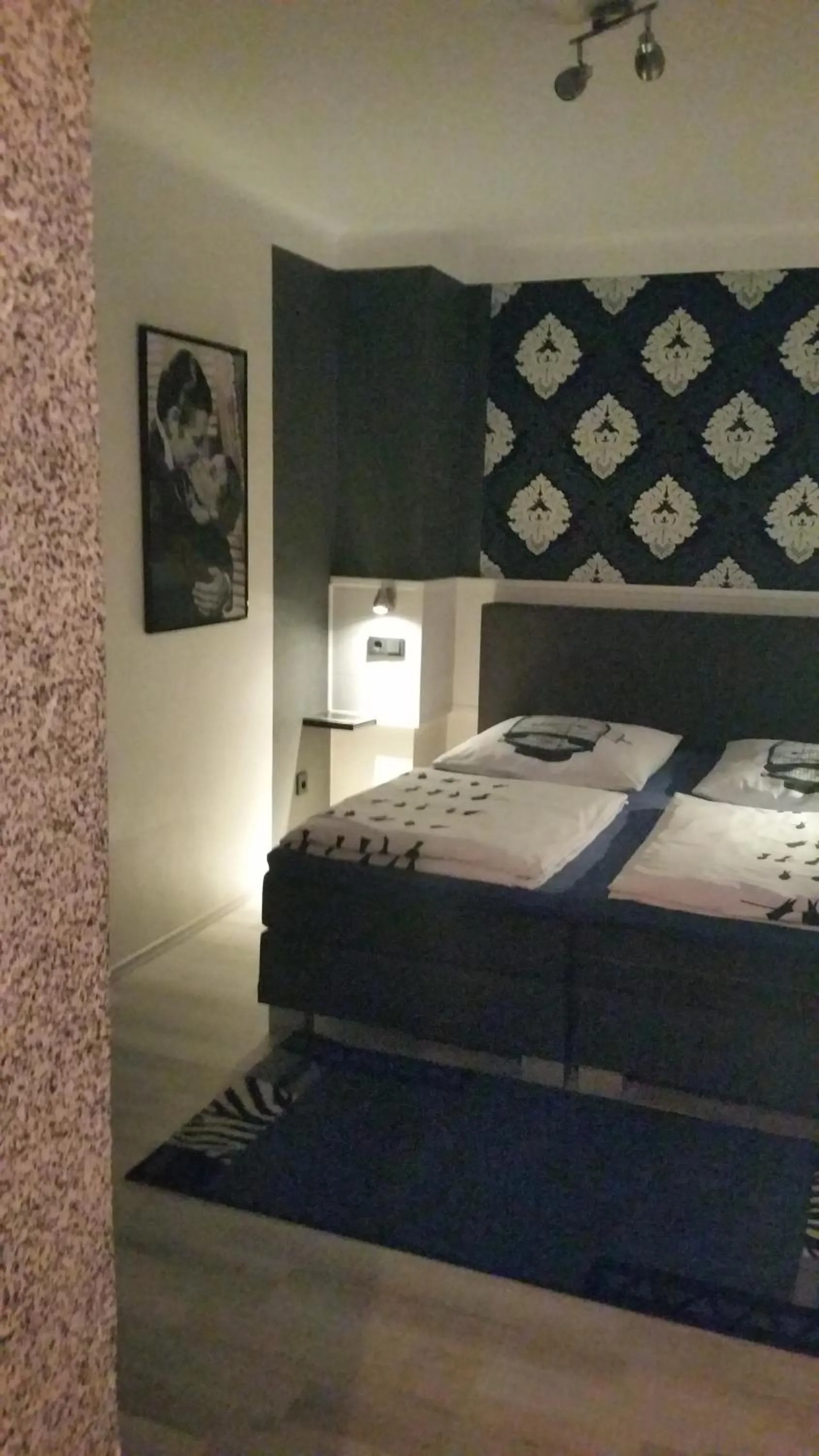 Photo of the whole room, Bed in Waldhotel Lemberg