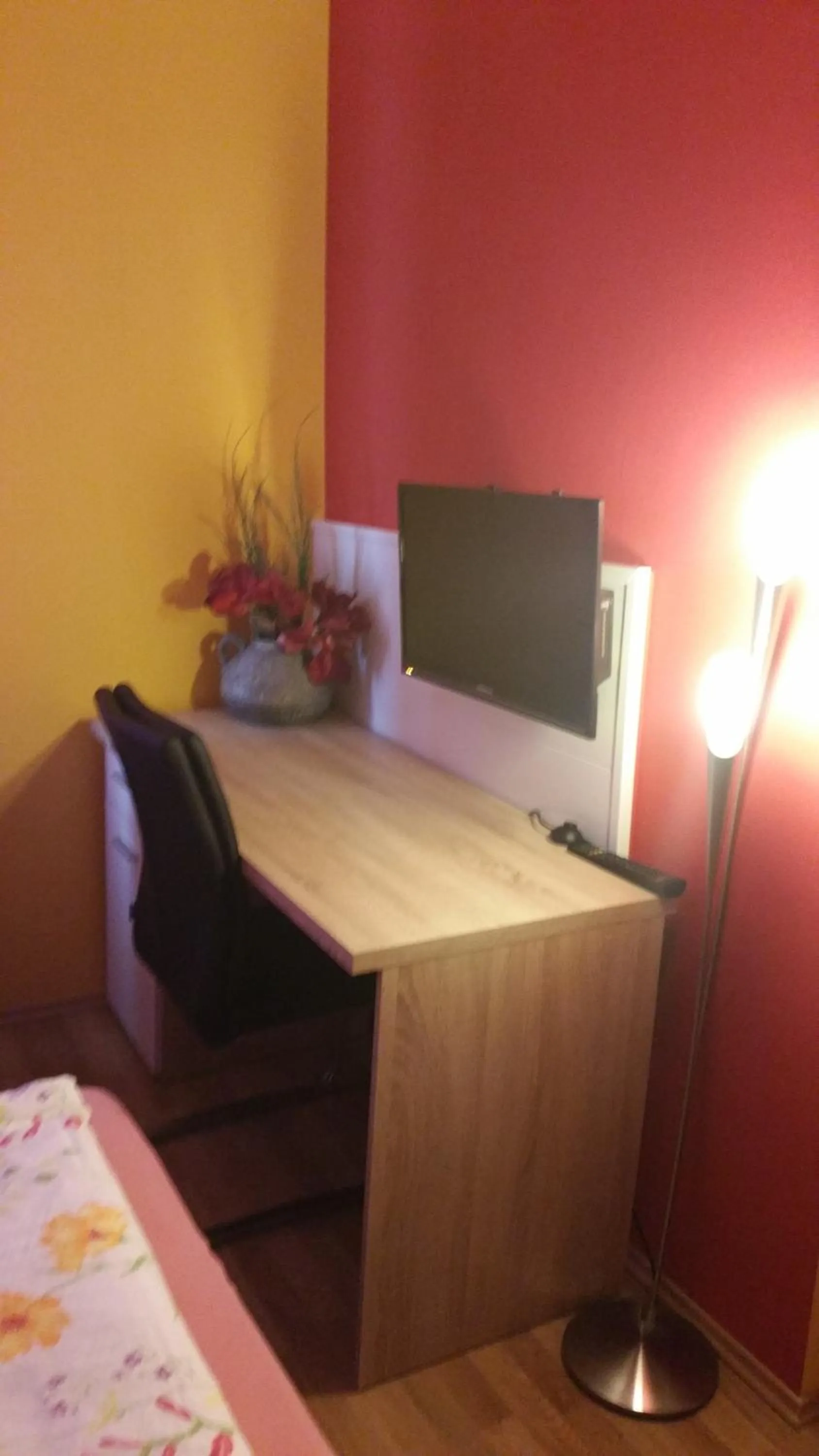 Decorative detail, Bed in Waldhotel Lemberg