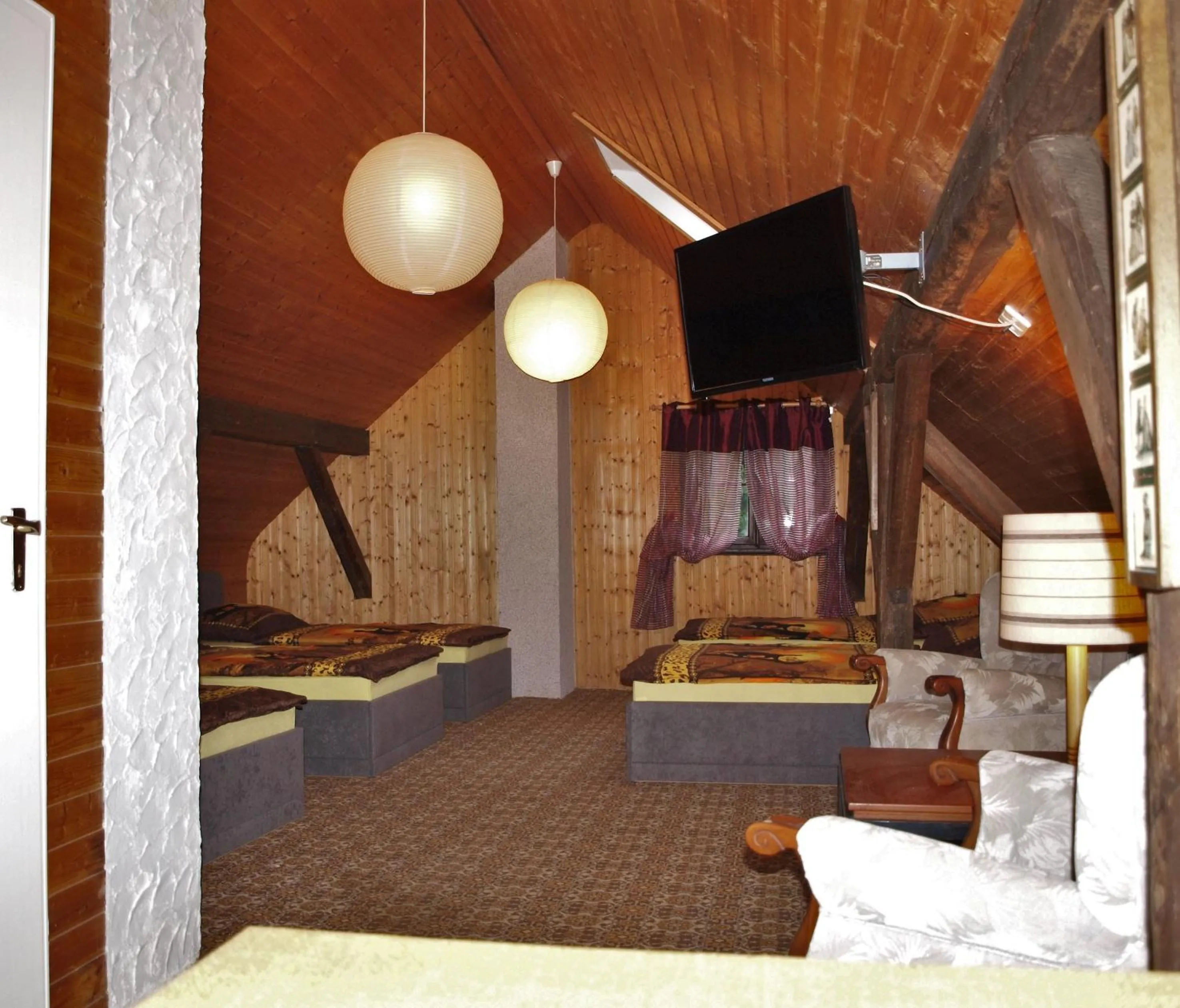 Photo of the whole room, Bed in Waldhotel Lemberg