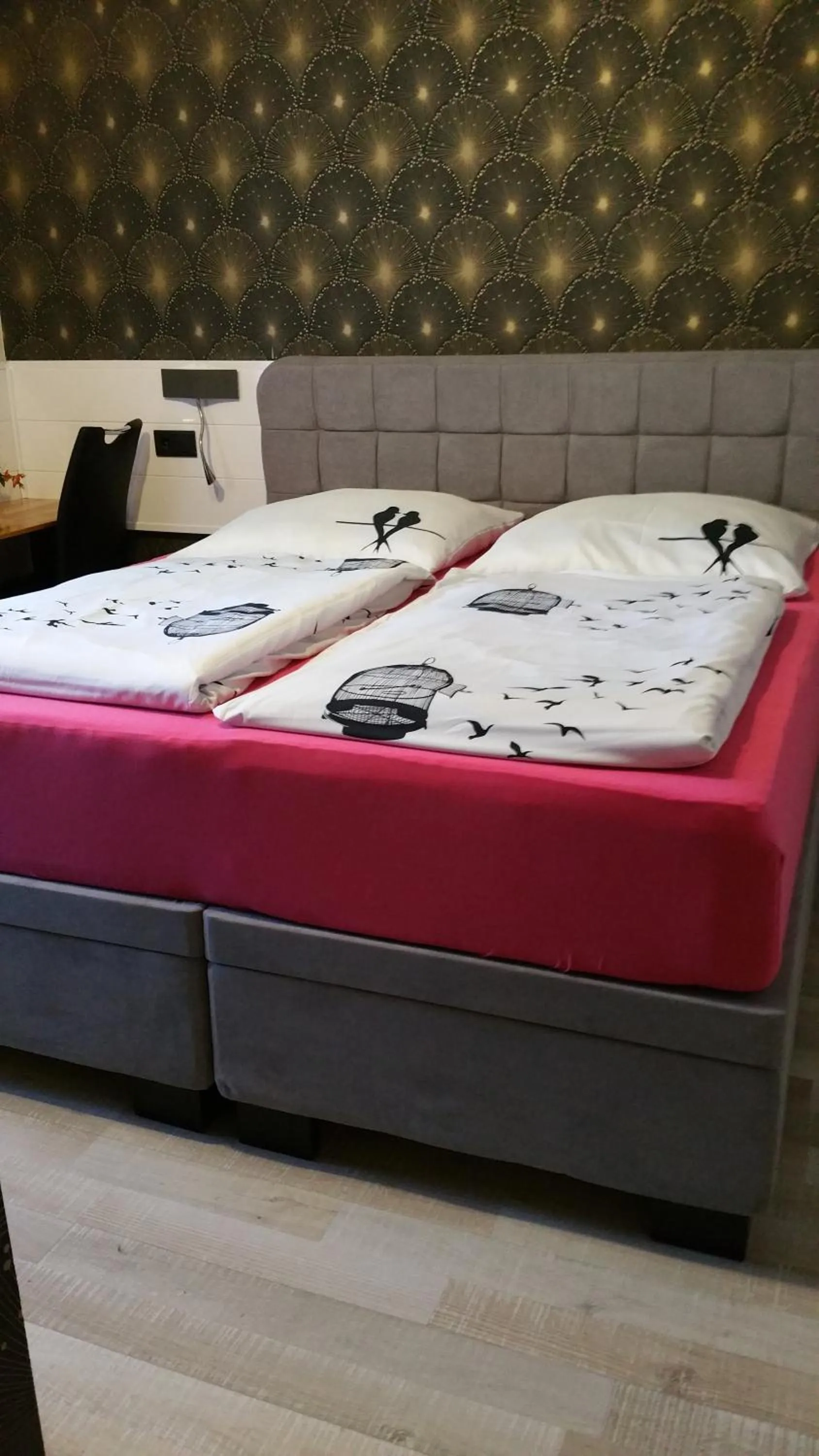 Photo of the whole room, Bed in Waldhotel Lemberg