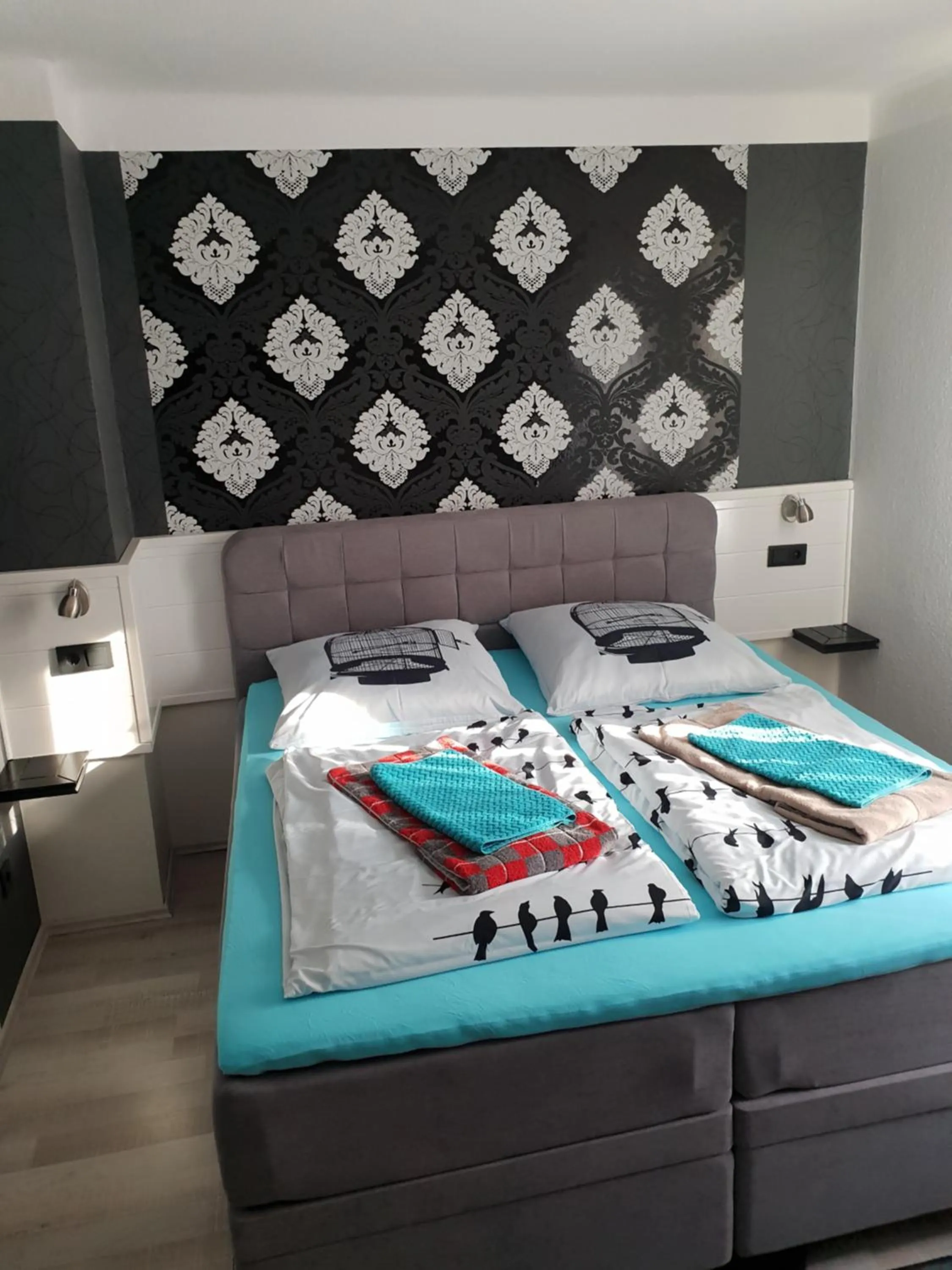 Bed in Waldhotel Lemberg