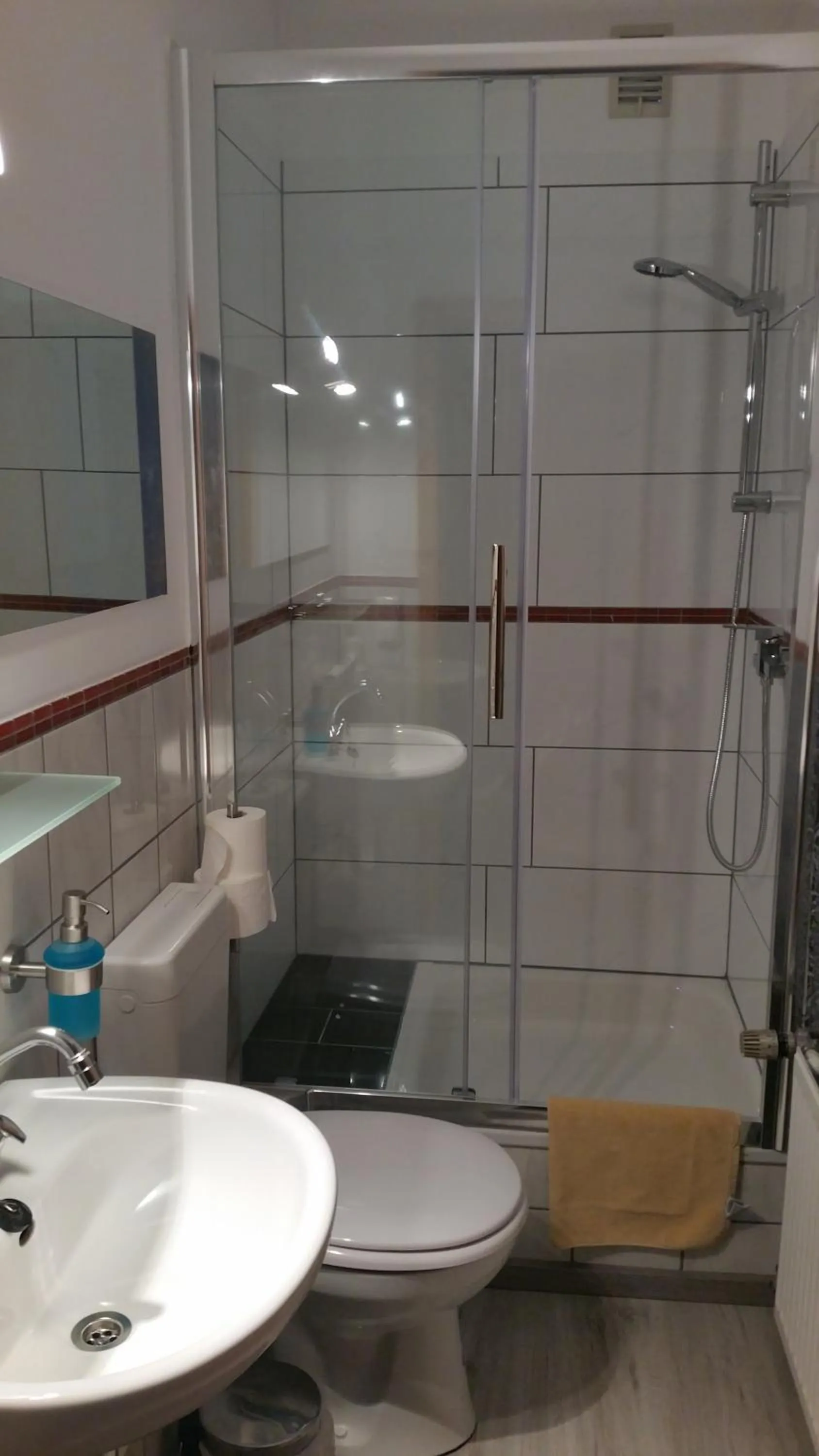 Bathroom in Waldhotel Lemberg