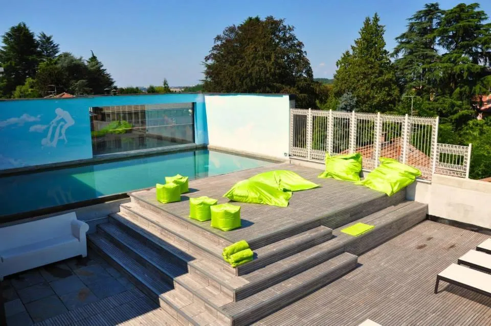 Patio in Albergo Ristorante Madonnina