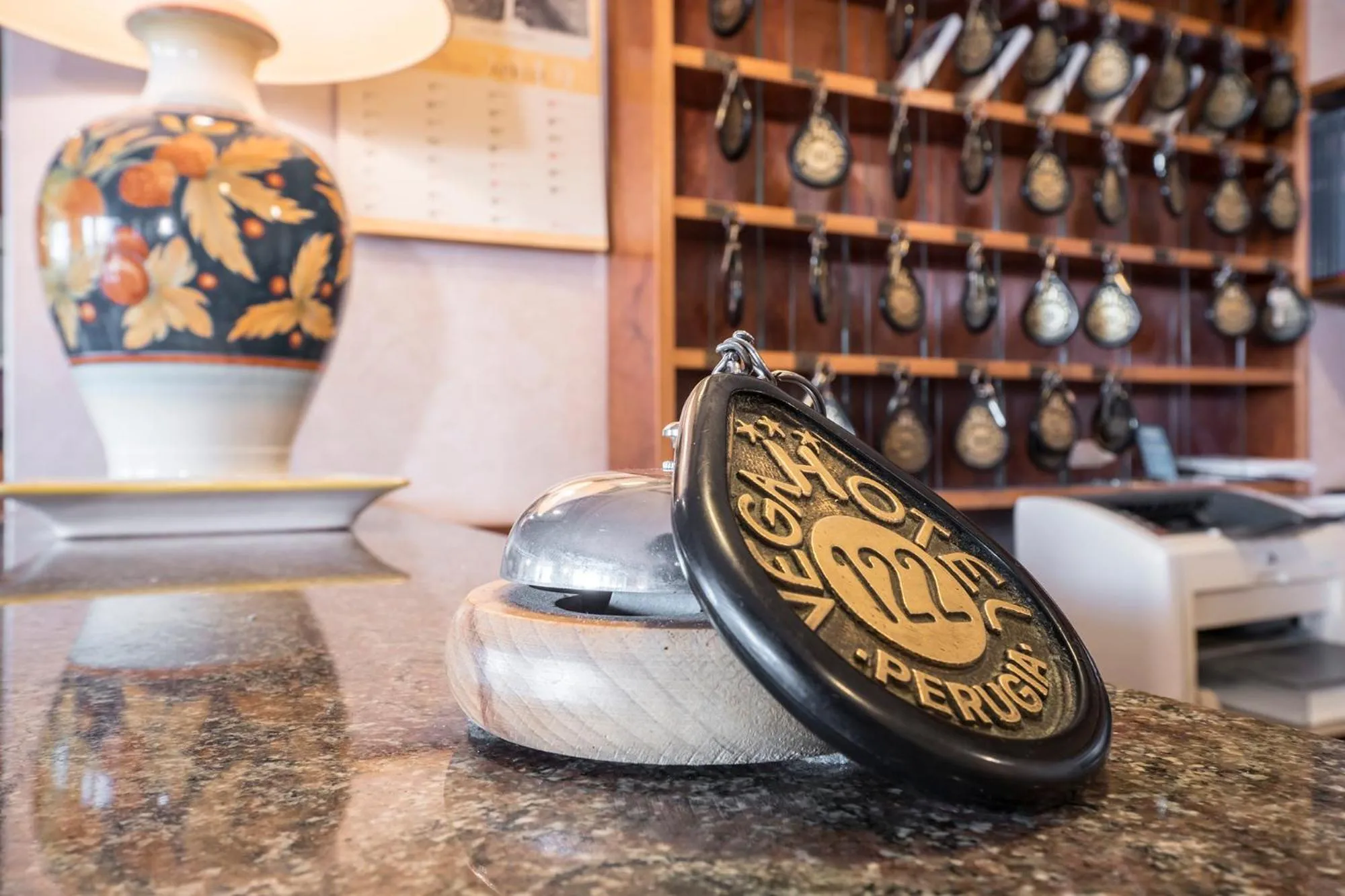 Lobby or reception in Hotel Vega Perugia