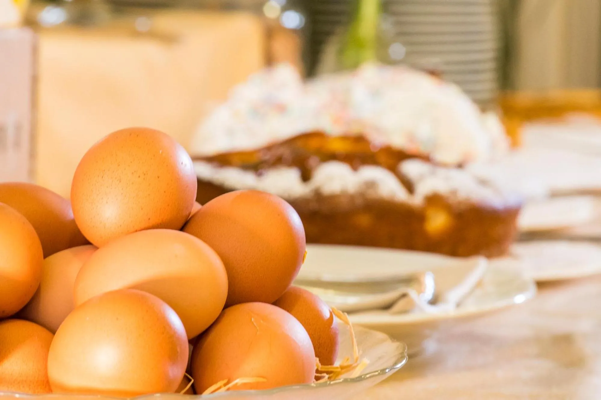 Continental breakfast in Hotel Vega Perugia