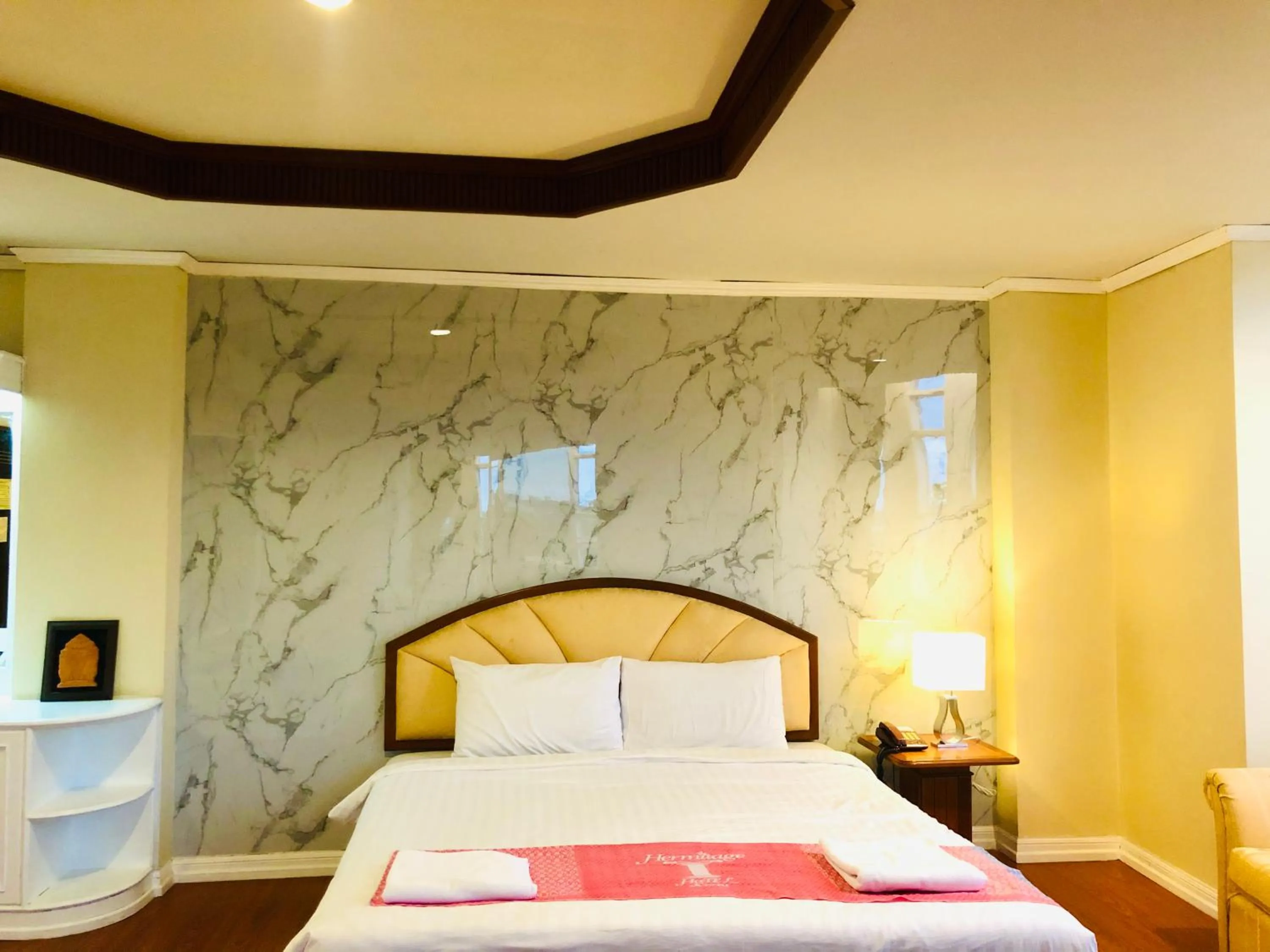 Bed in Hermitage Hotel Korat-SHA
