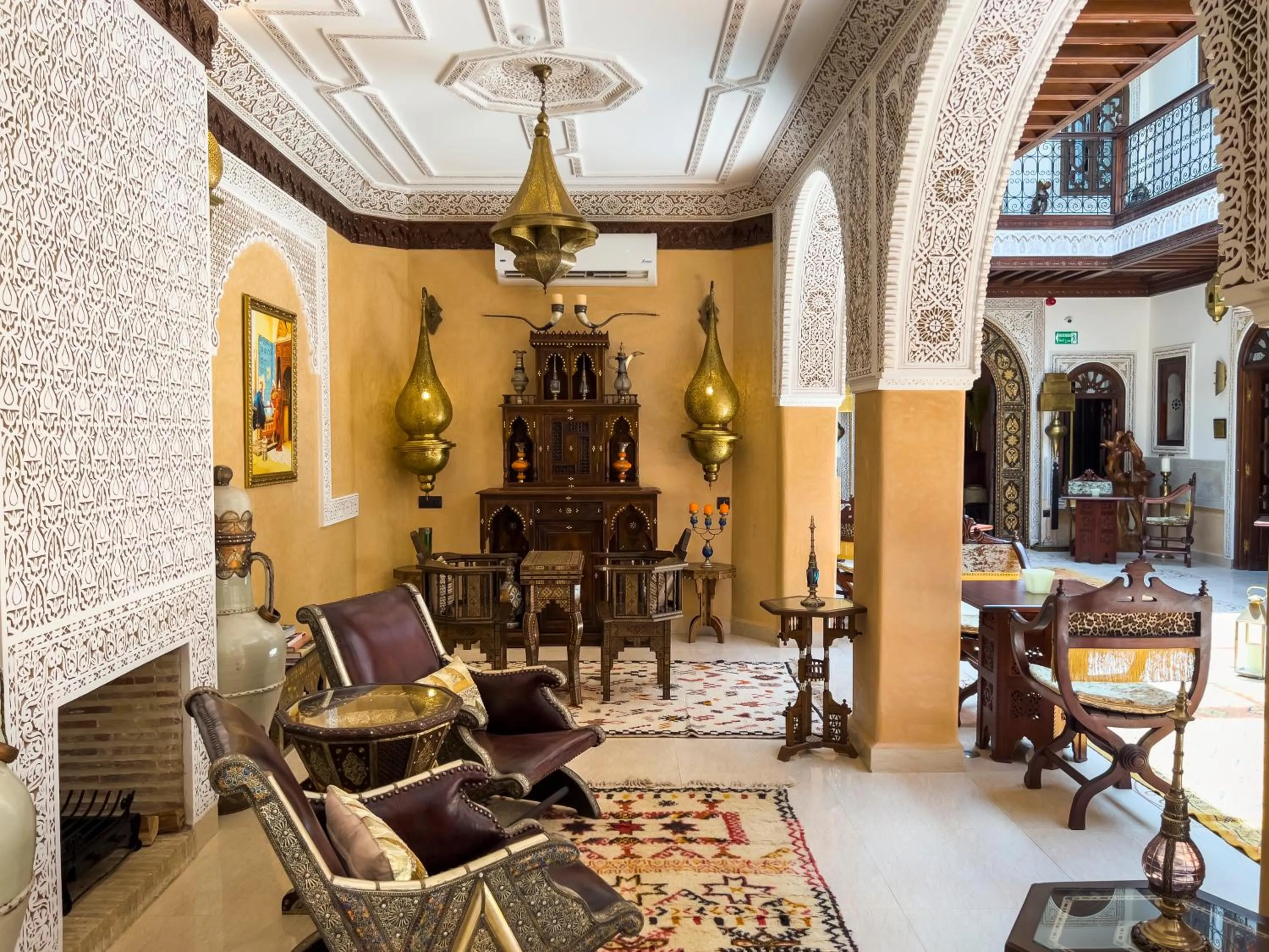 Living room in Perlekech Riad & Spa