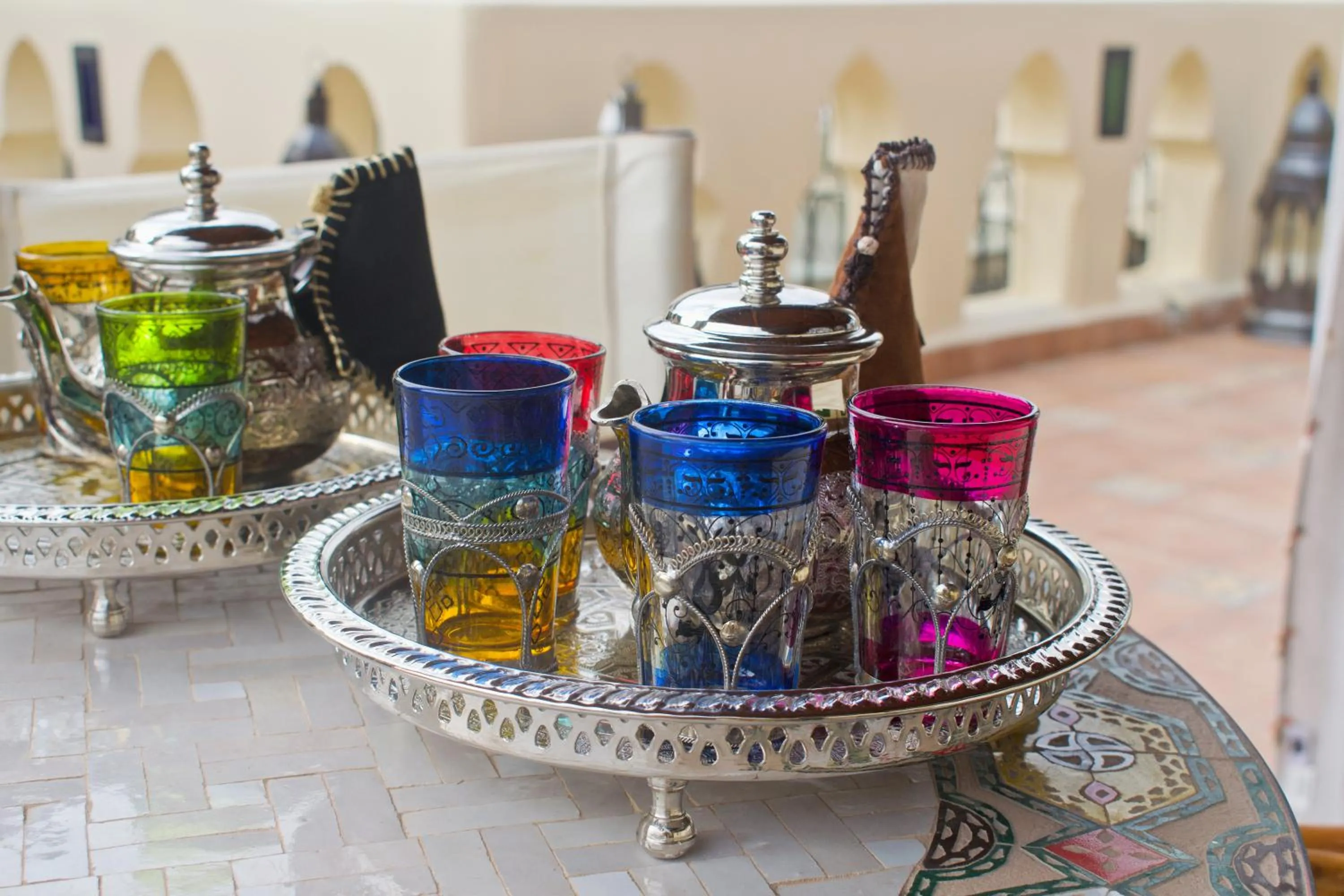 Restaurant/places to eat in Perlekech Riad & Spa