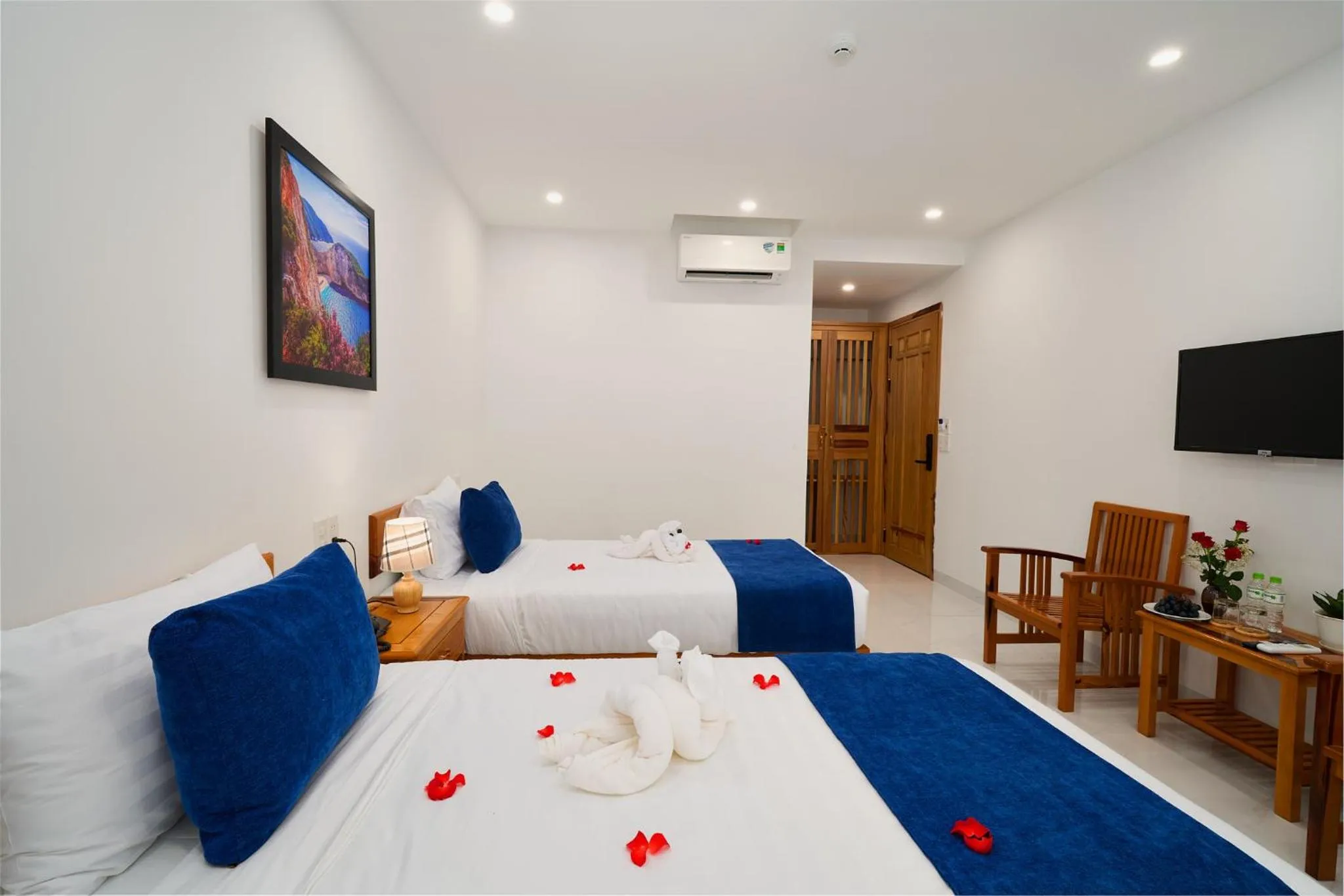 Bed in Hoi An Legend Charm Boutique Hoi An Hotel