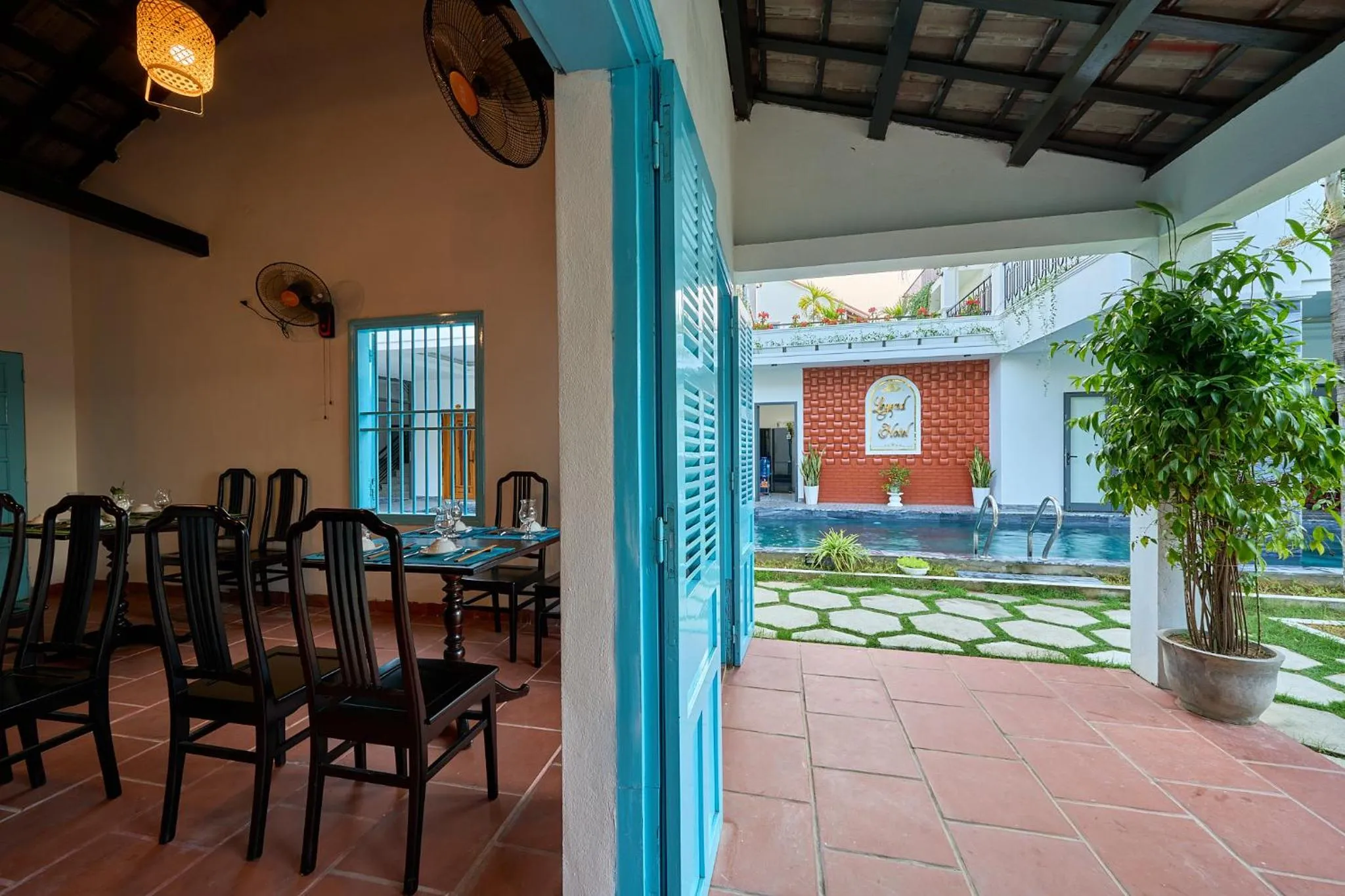Seating area in Hoi An Legend Charm Boutique Hoi An Hotel