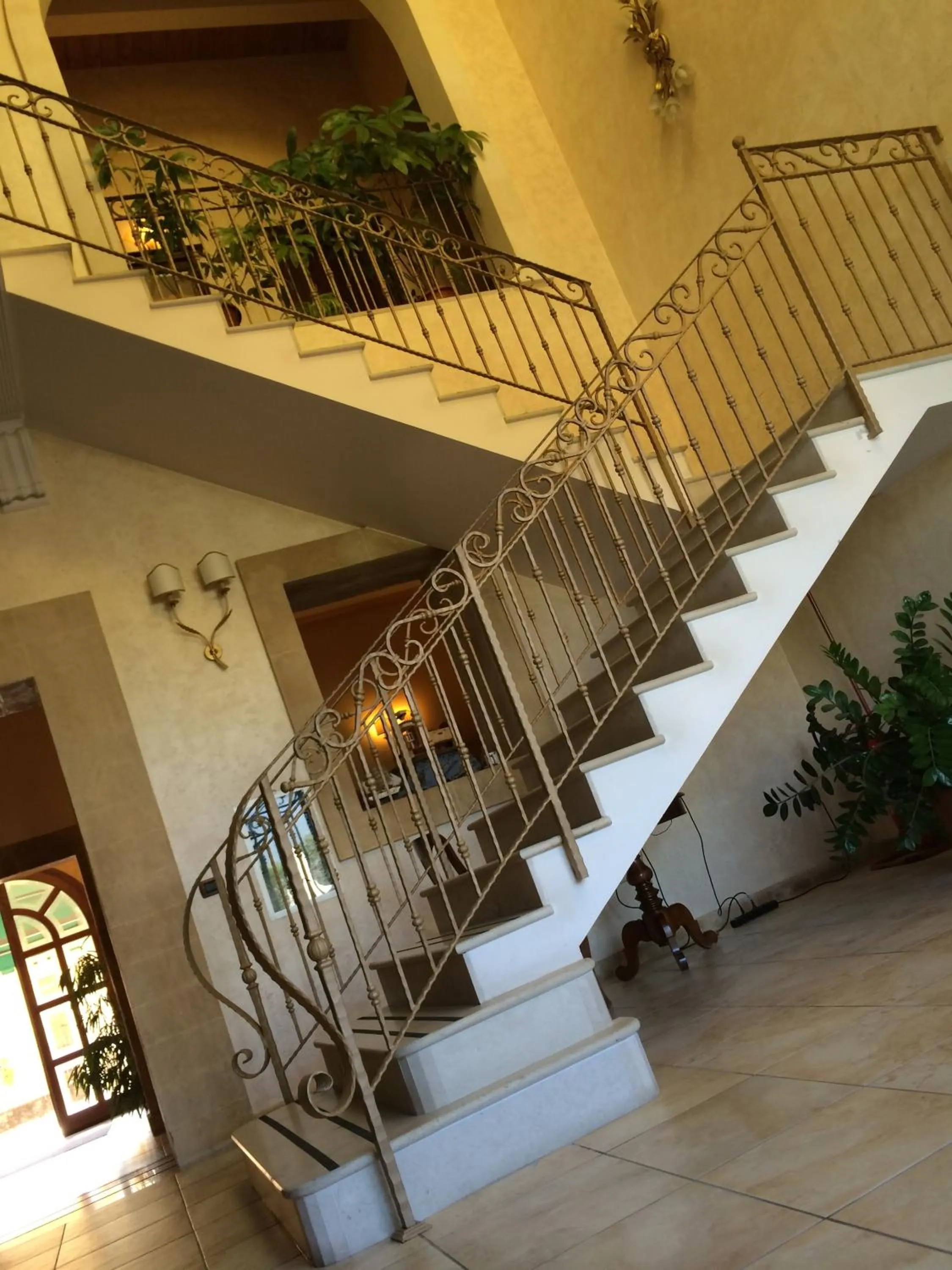 Decorative detail in Hotel Il Podere