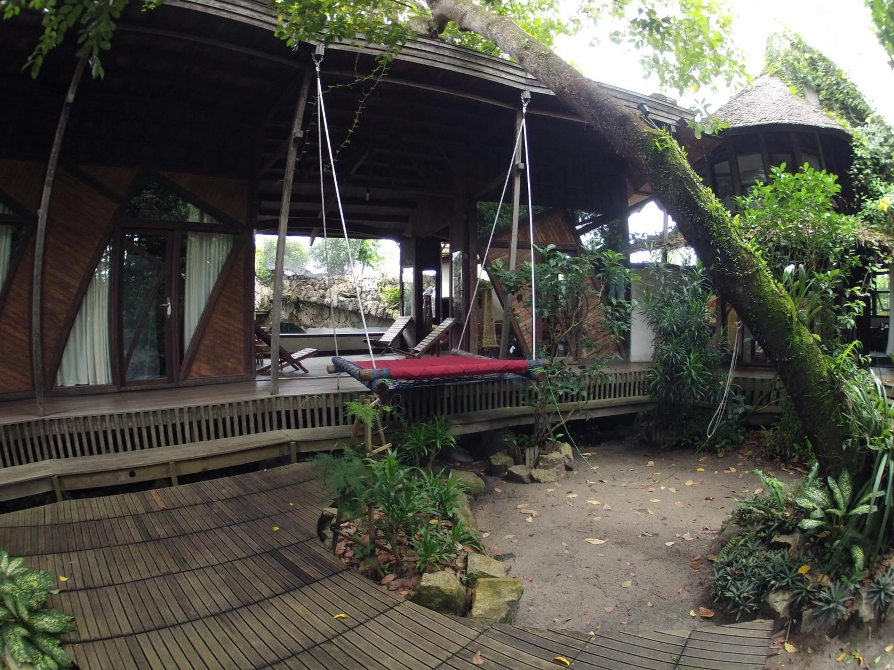 Garden in Bukit Raya Guesthouse