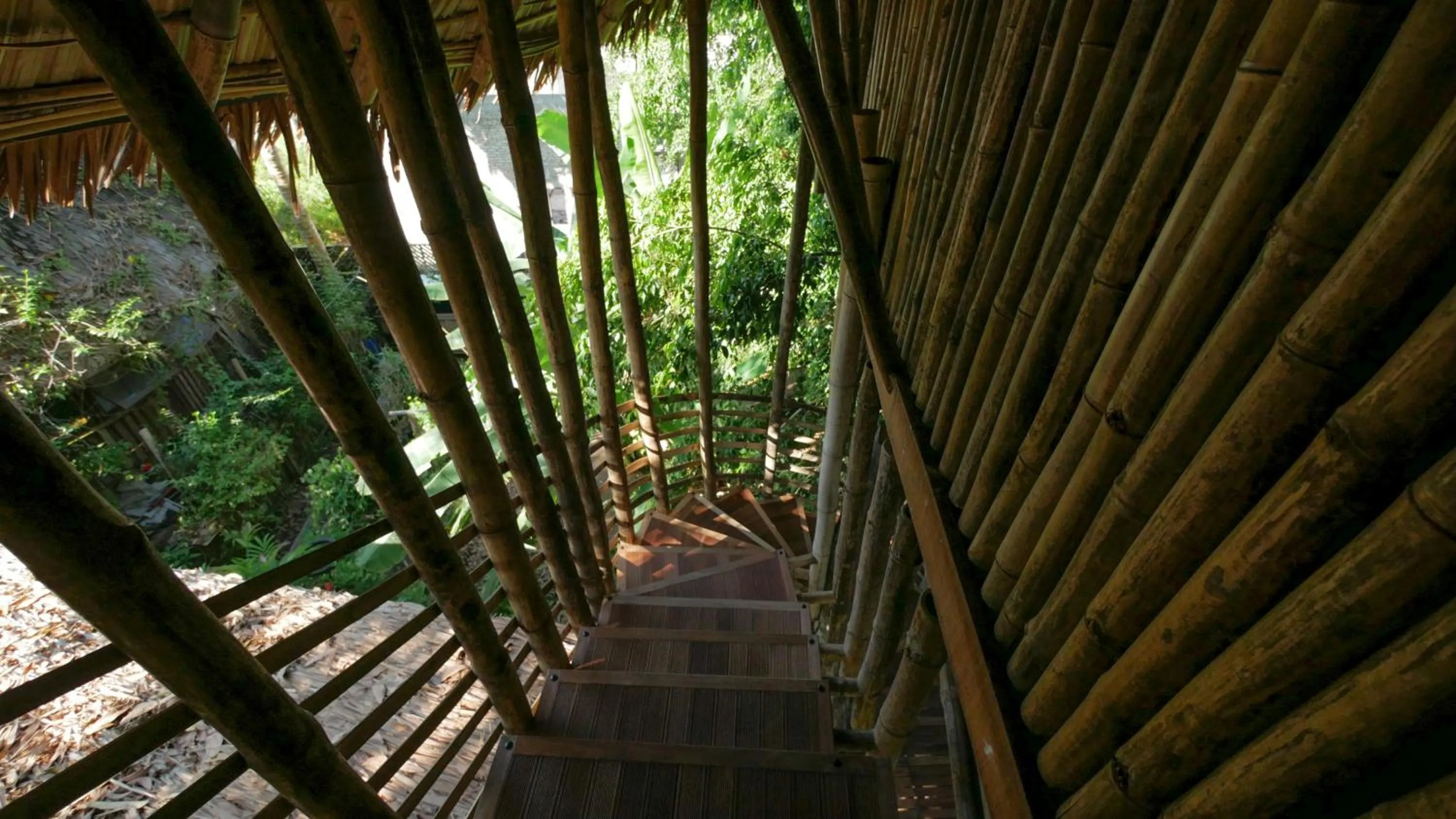 Decorative detail in Bukit Raya Guesthouse