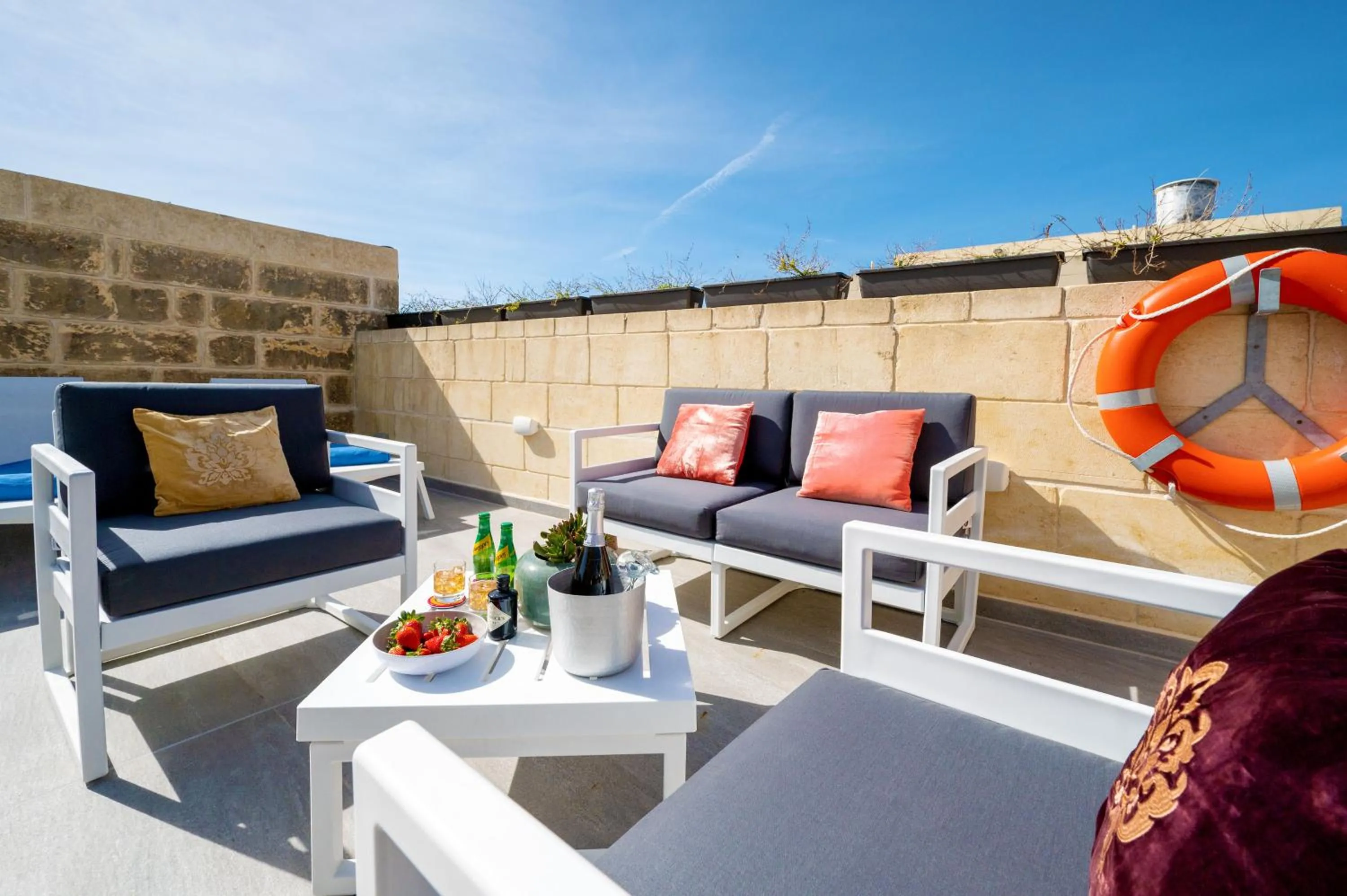 Balcony/Terrace in Battistini Boutique Living and Spa, Victoria, Gozo