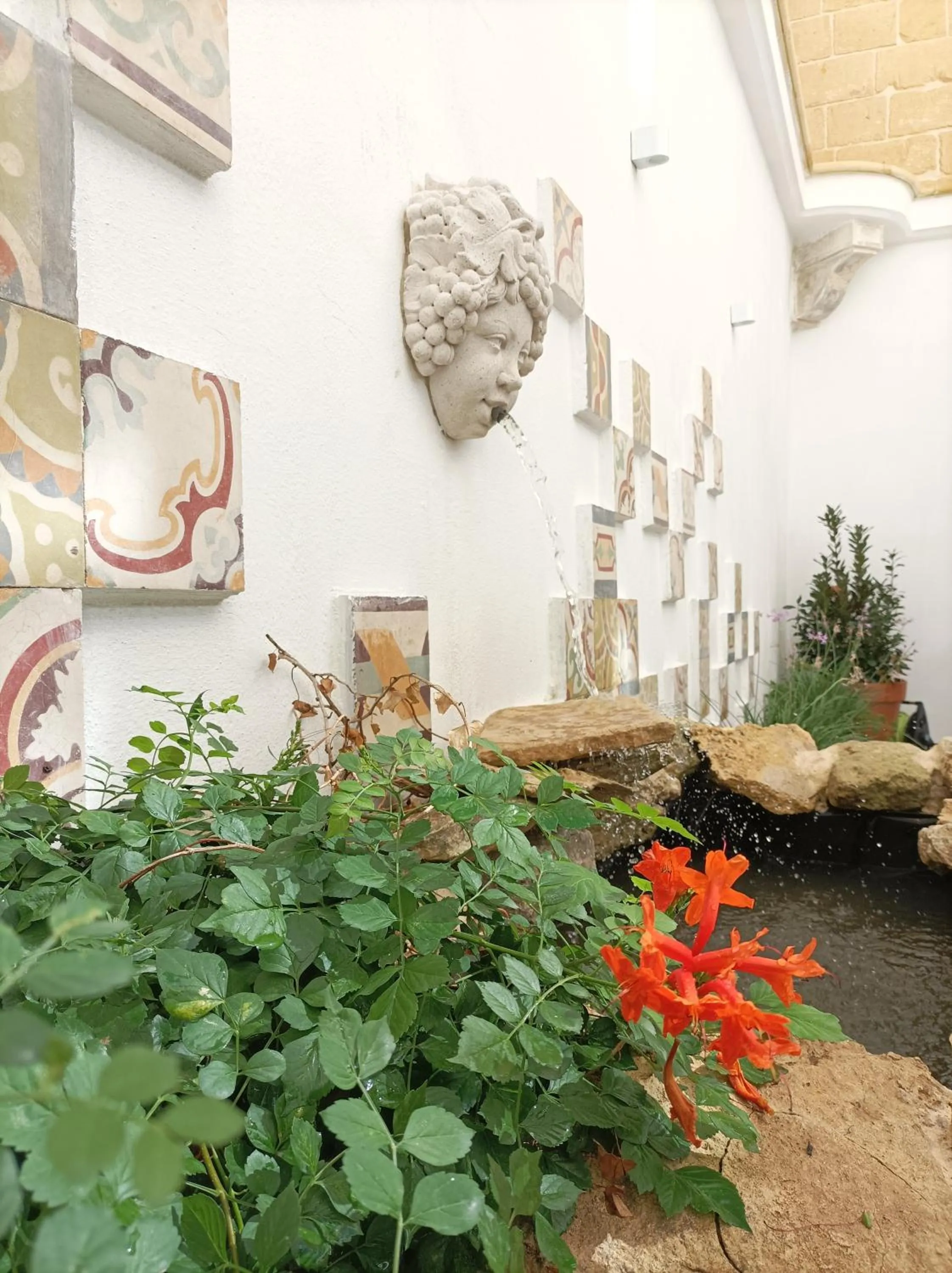 Garden in Battistini Boutique Living and Spa, Victoria, Gozo