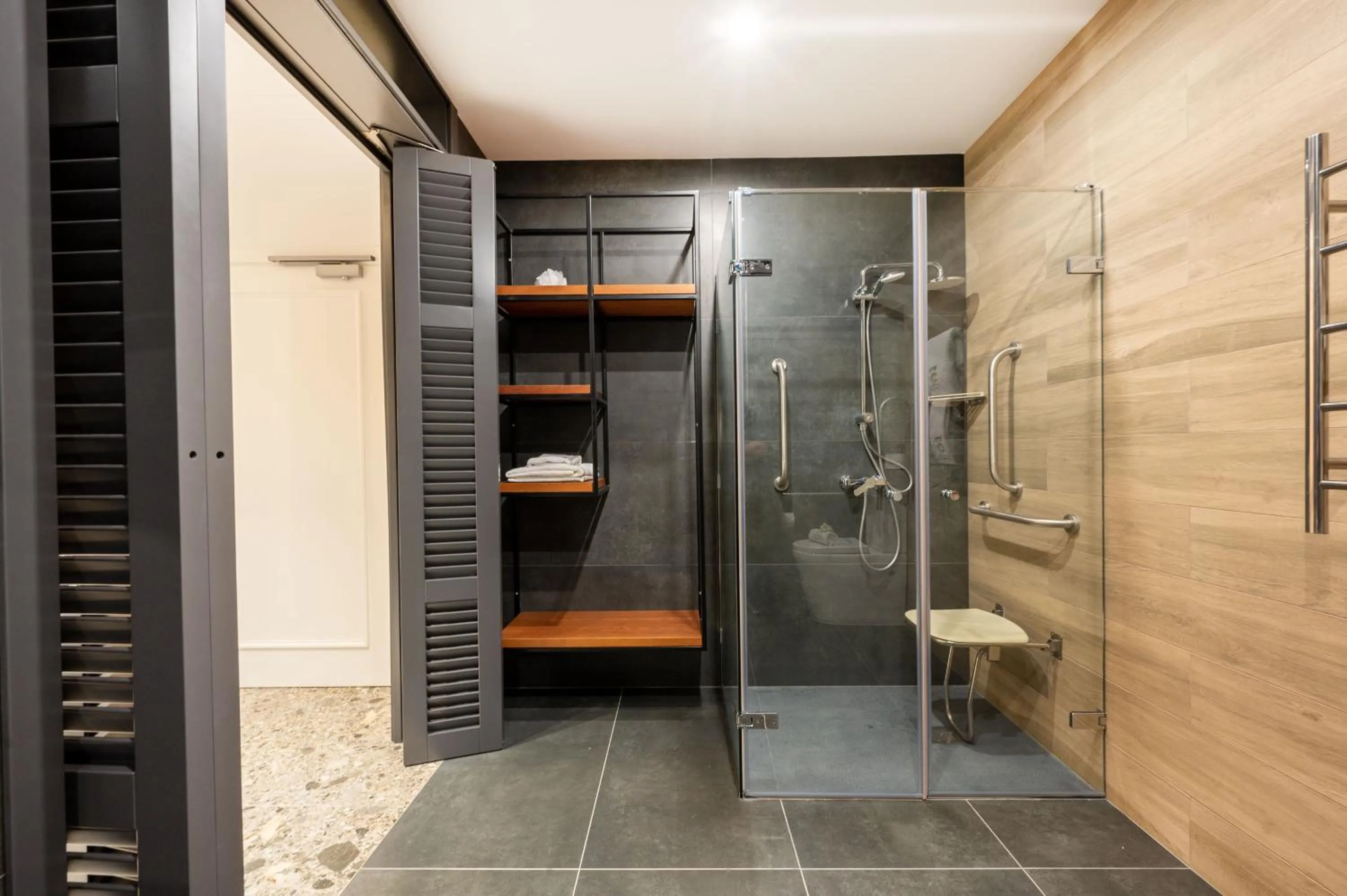 Shower in Battistini Boutique Living and Spa, Victoria, Gozo