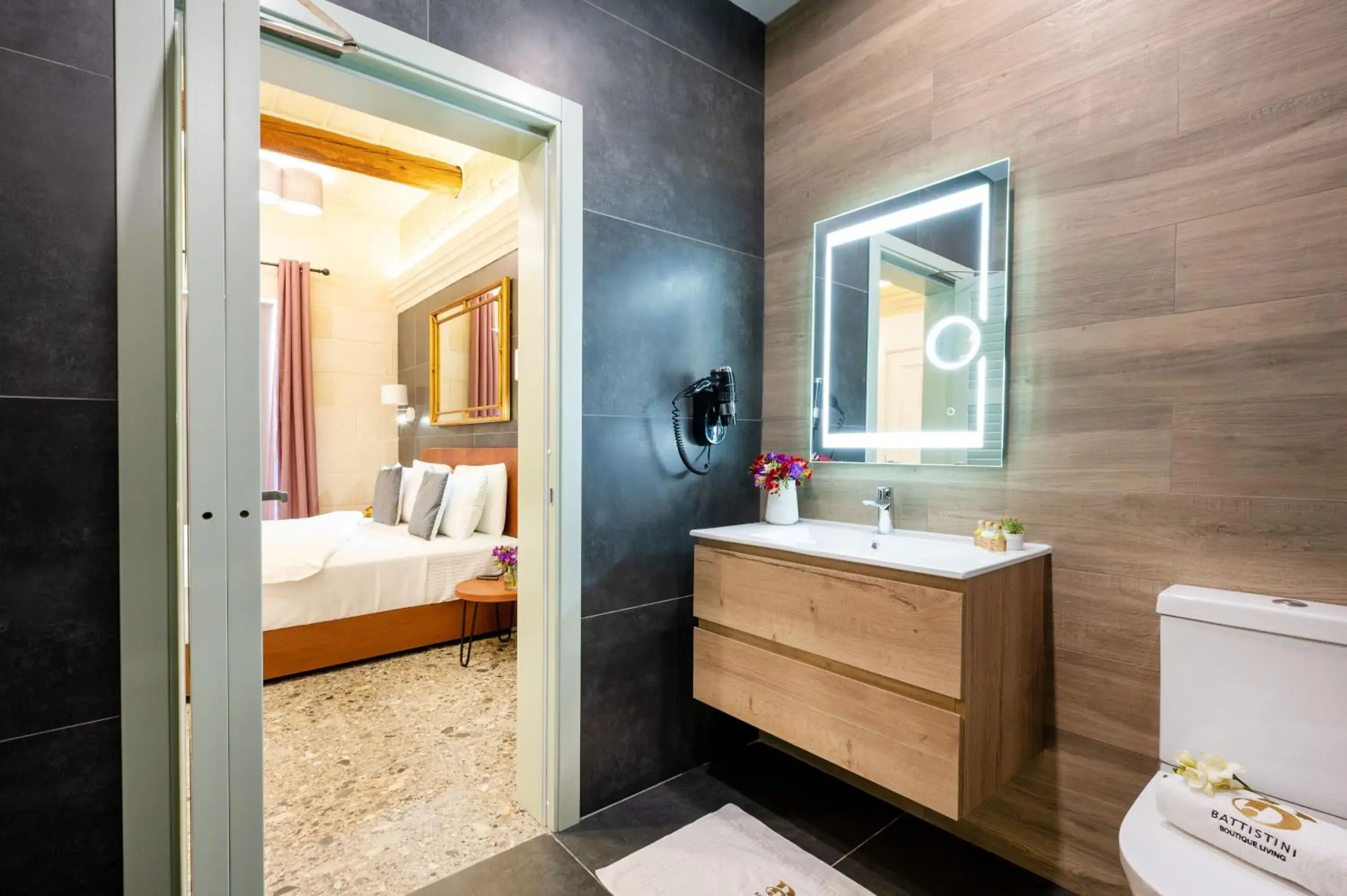 Business Double Room with Gym Access in Battistini Boutique Living and Spa, Victoria, Gozo Business Double Room with Gym Access in Battistini Boutique Living and Spa, Victoria, Gozo
