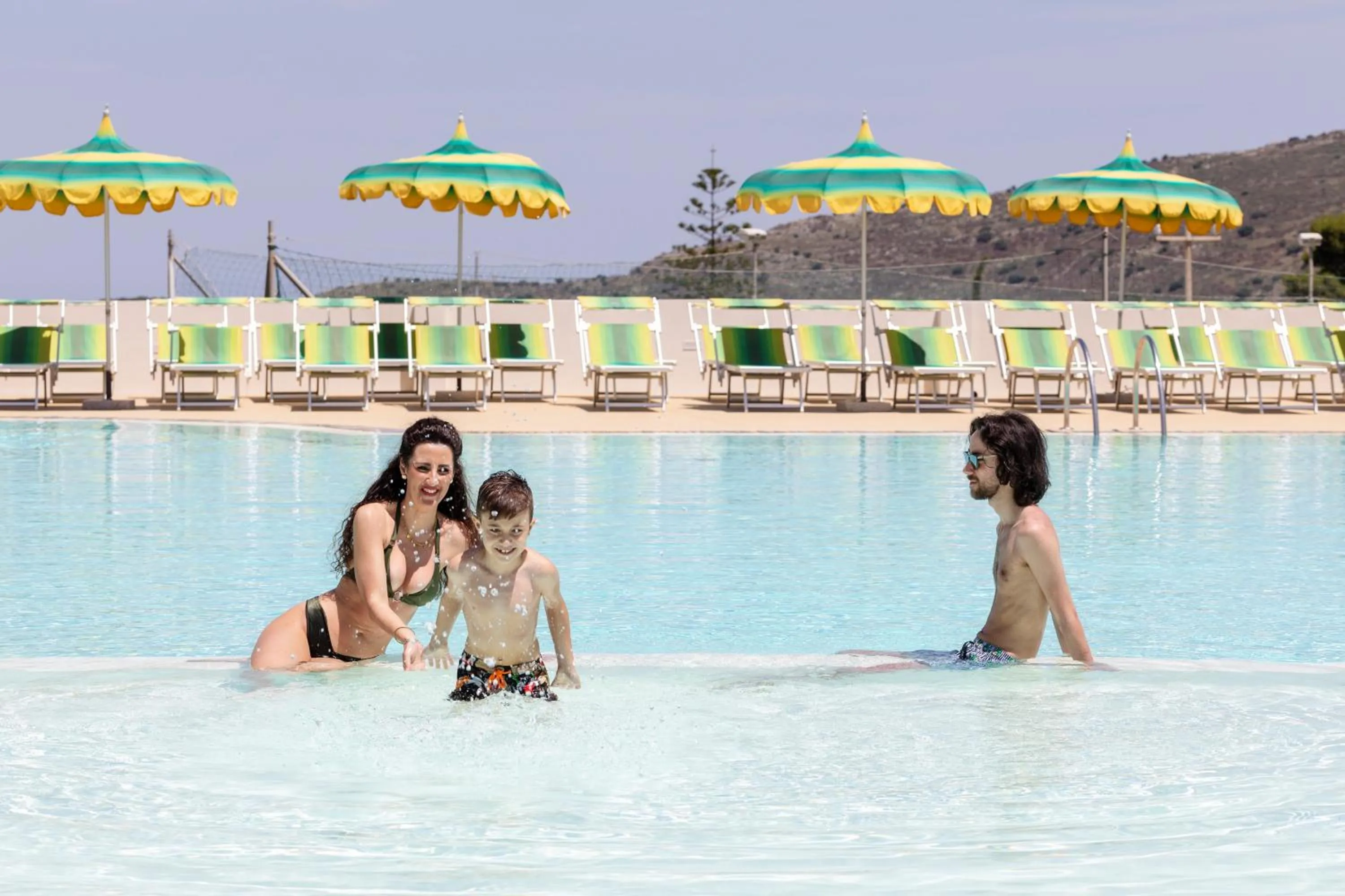 Swimming pool in Villa Zina Family Resort