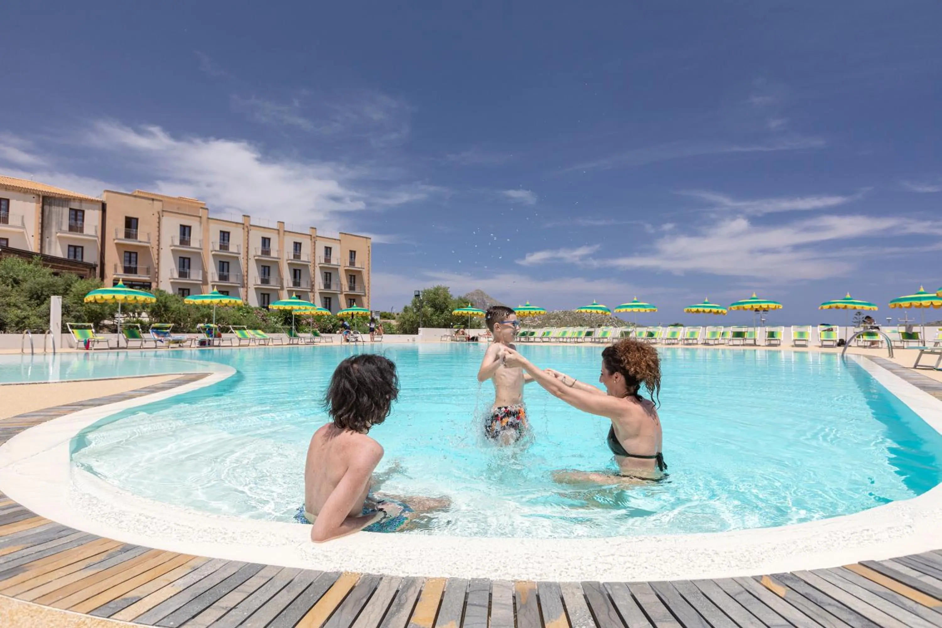 People in Villa Zina Family Resort