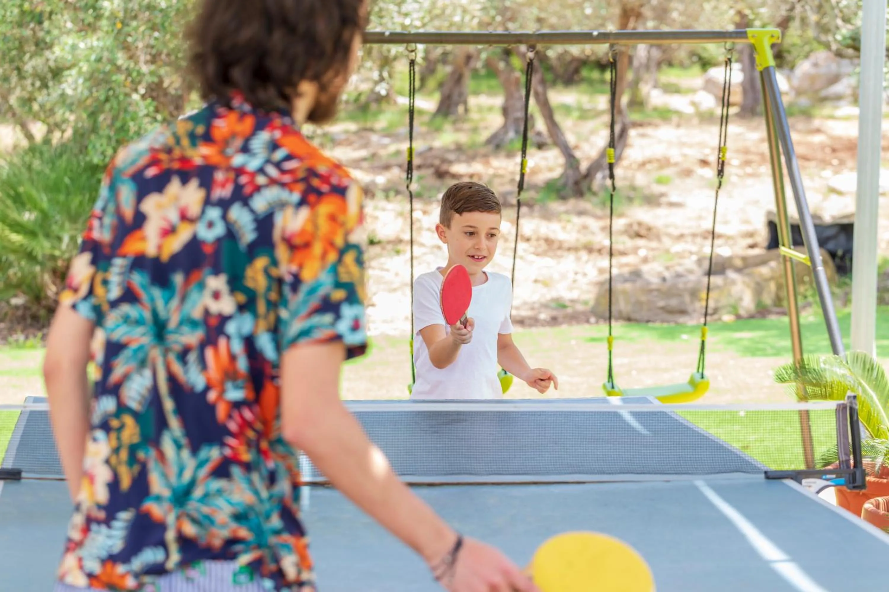 Table tennis in Villa Zina Family Resort