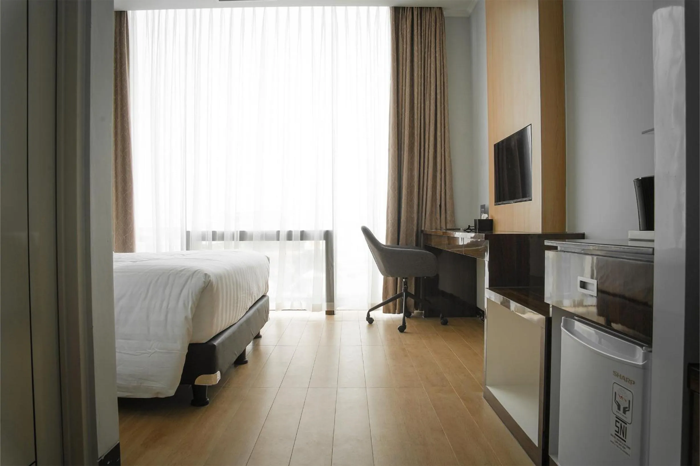 Bedroom, Bed in Dreamtel Jakarta