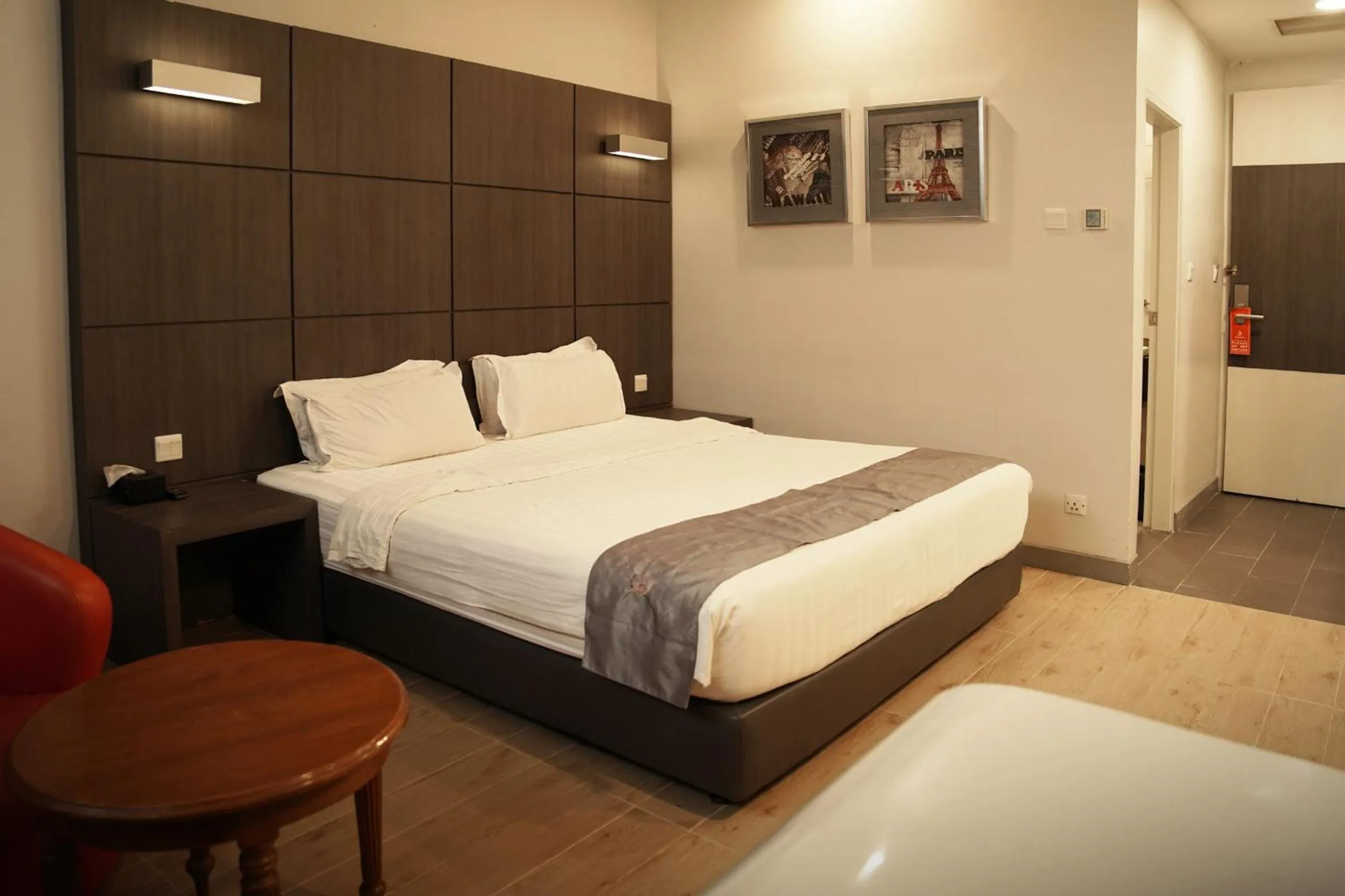 Bed in Dreamtel Jakarta