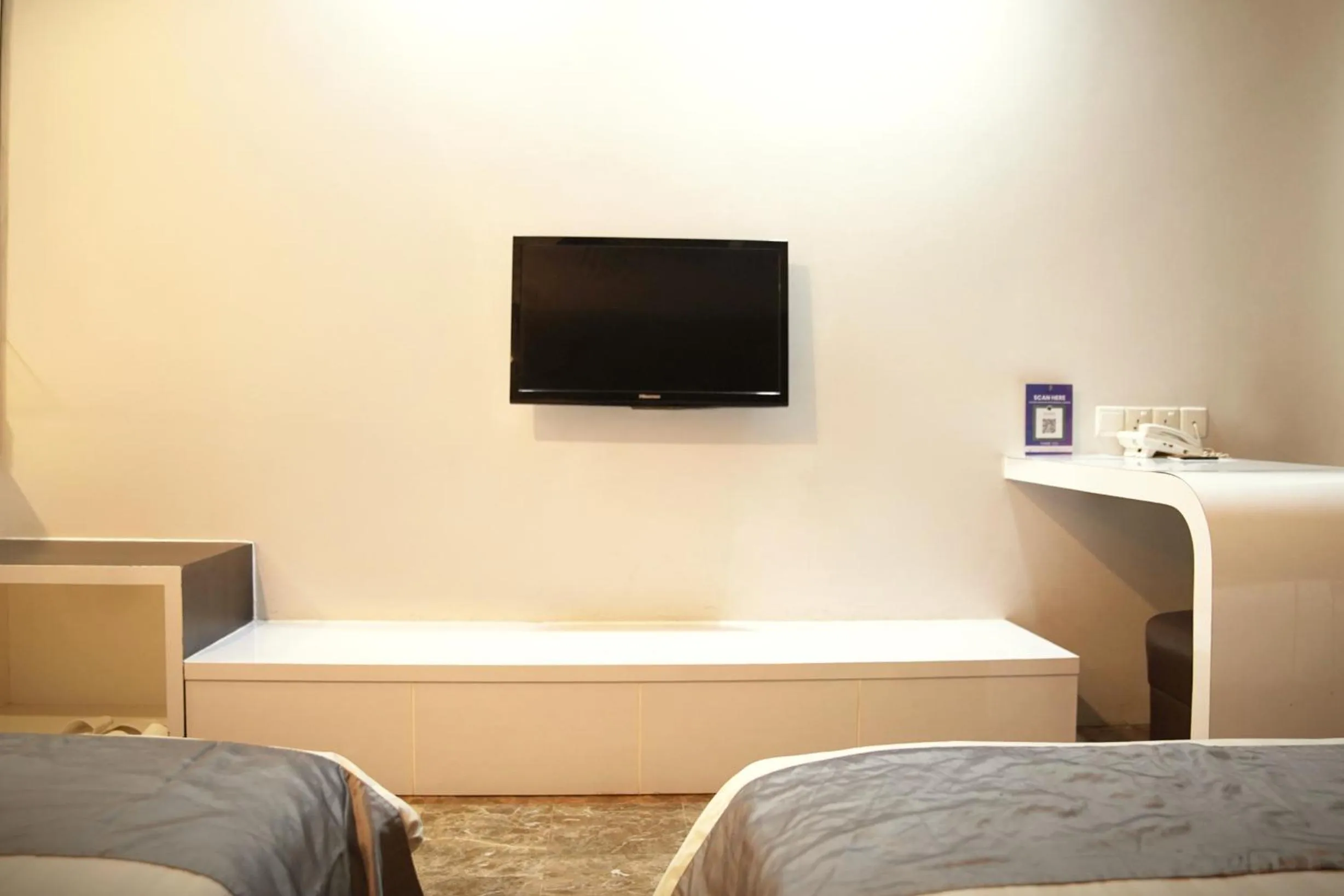 Bed in Dreamtel Jakarta