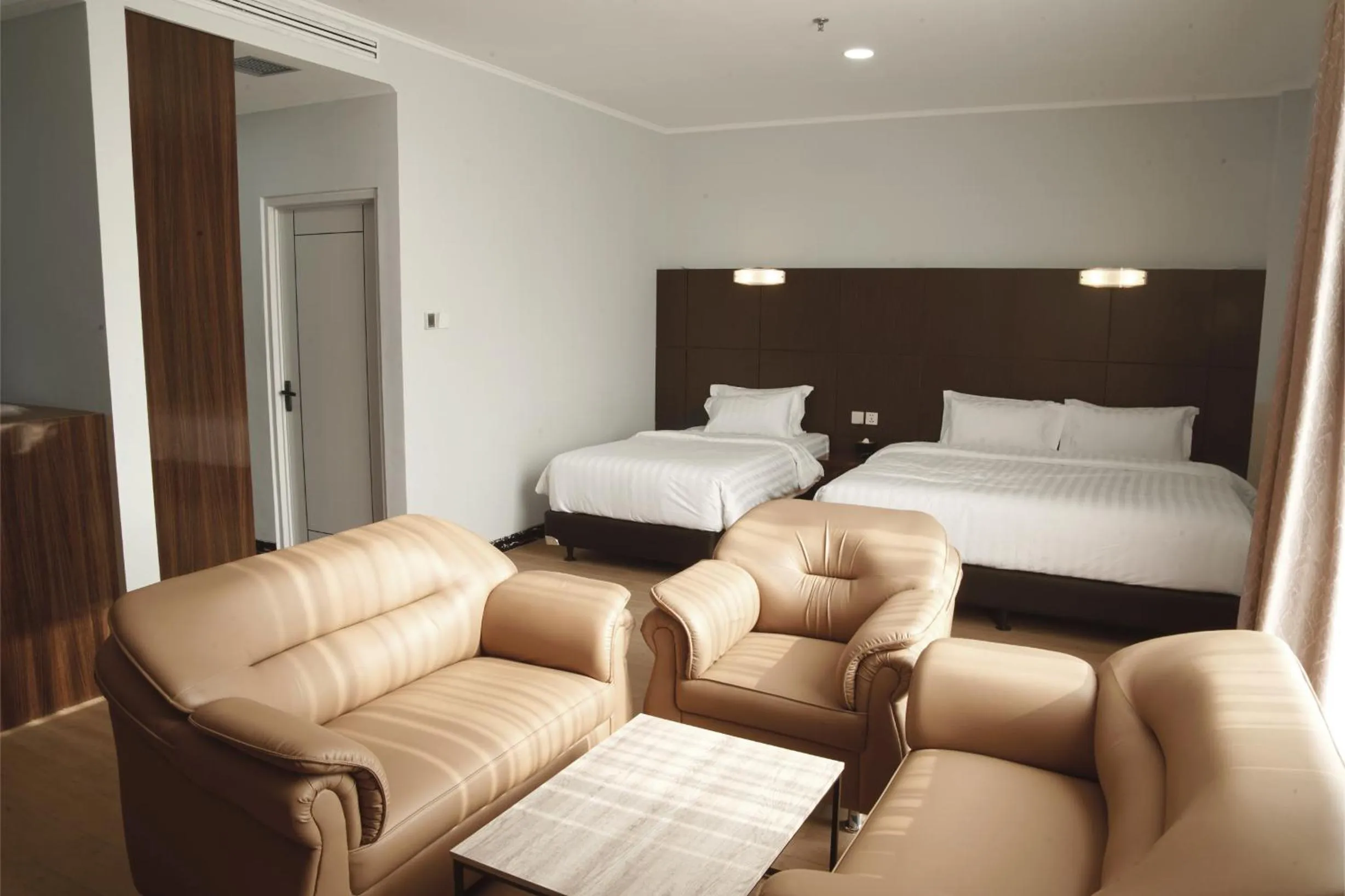 Bed in Dreamtel Jakarta