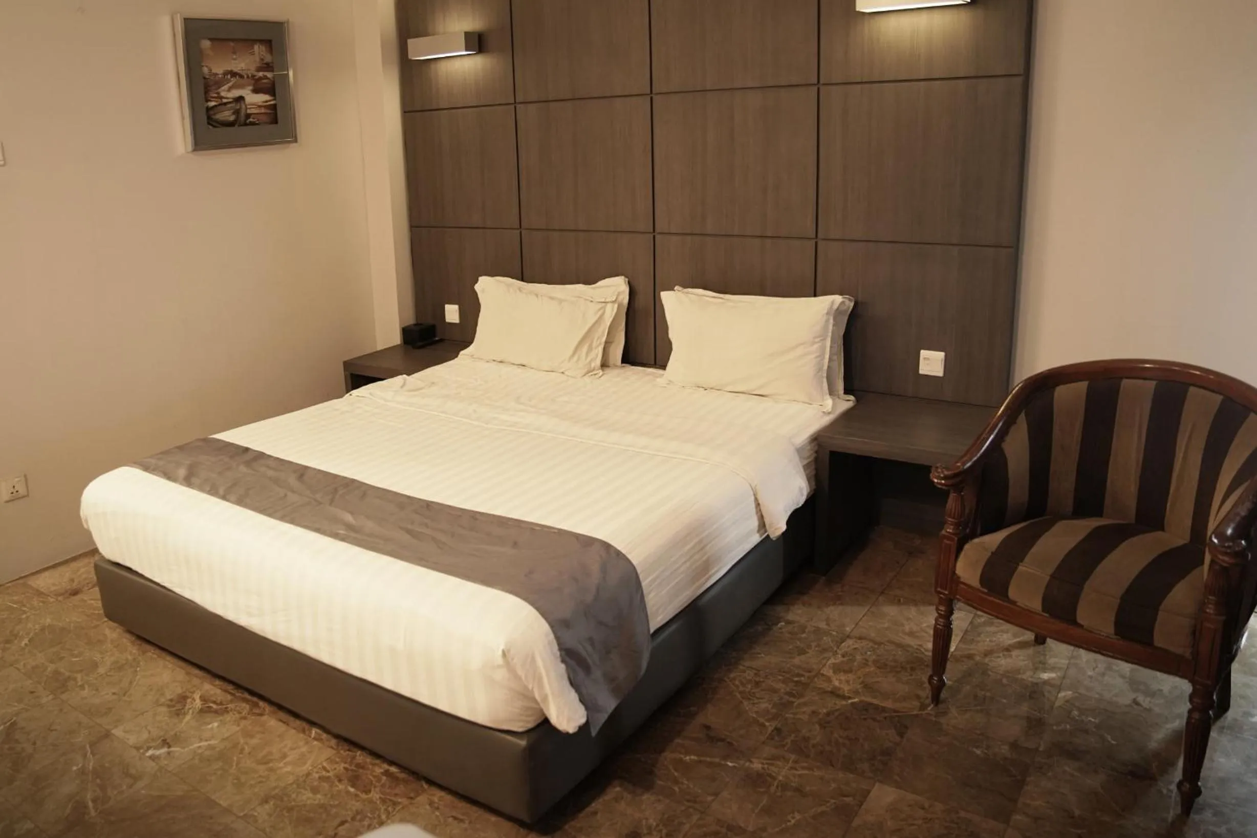 Bed in Dreamtel Jakarta