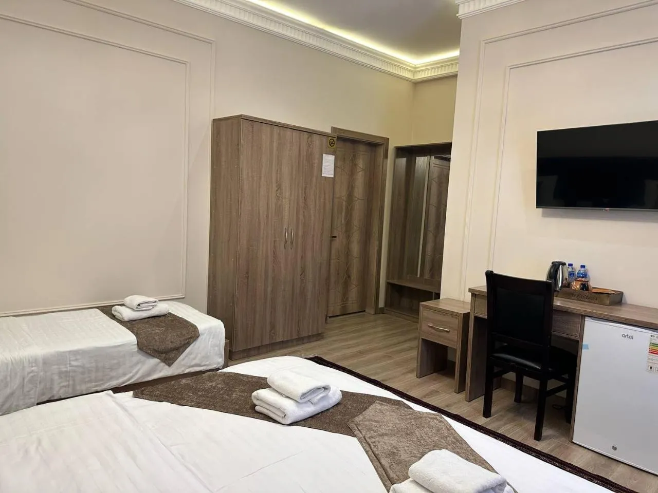 Bed in Rayyan Hotel Samarkand