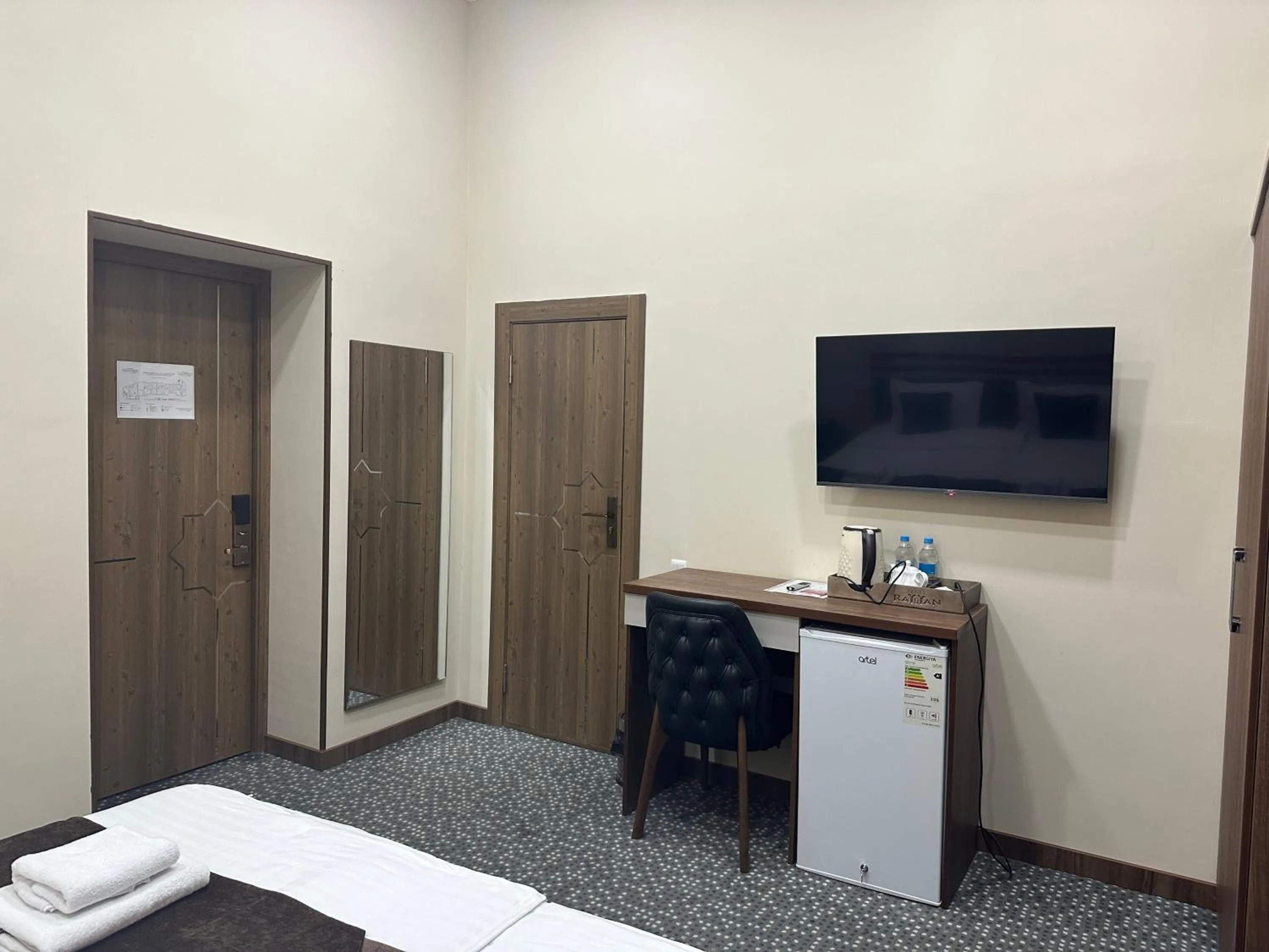 Bed in Rayyan Hotel Samarkand