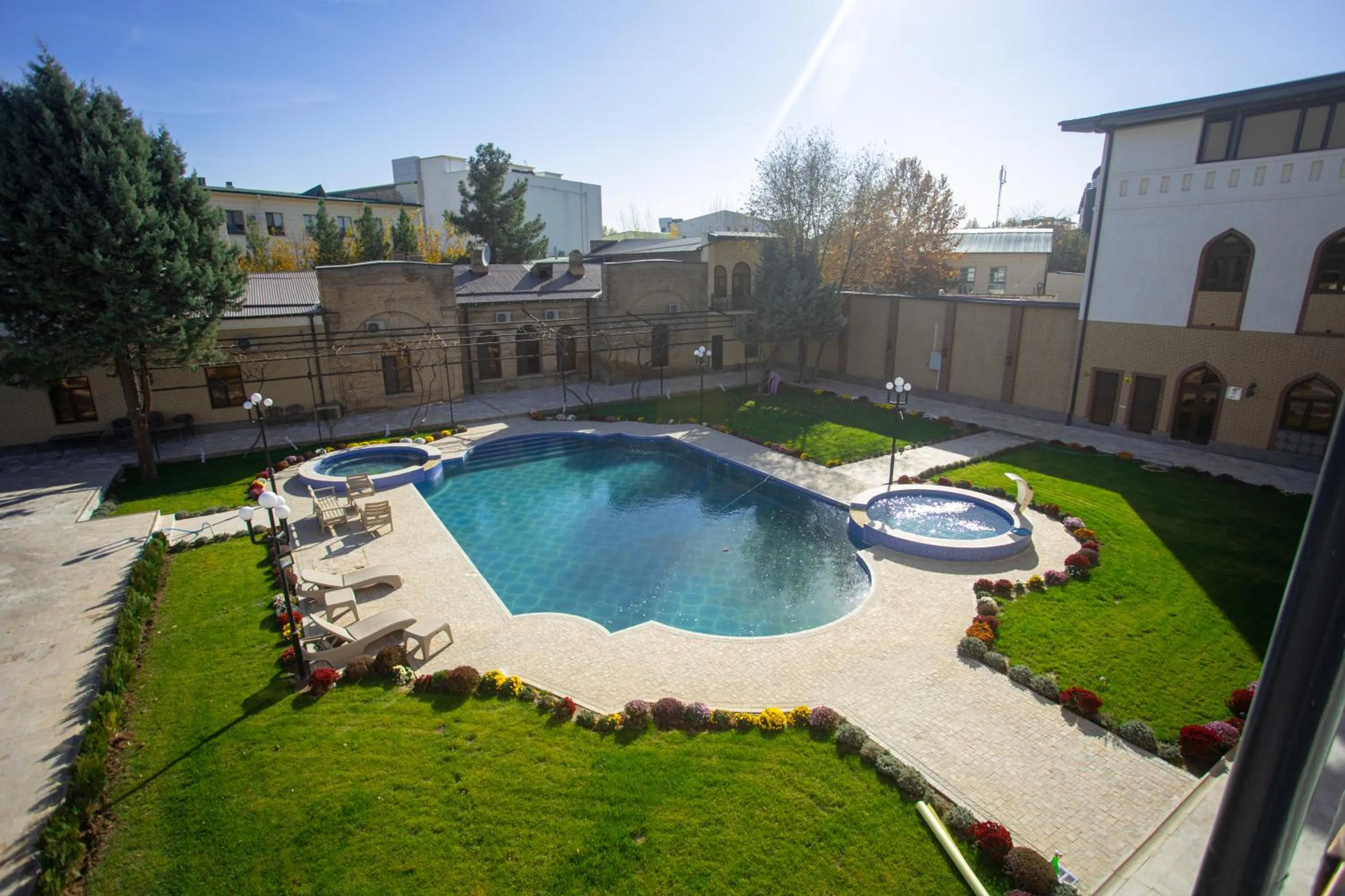 Property building in Rayyan Hotel Samarkand