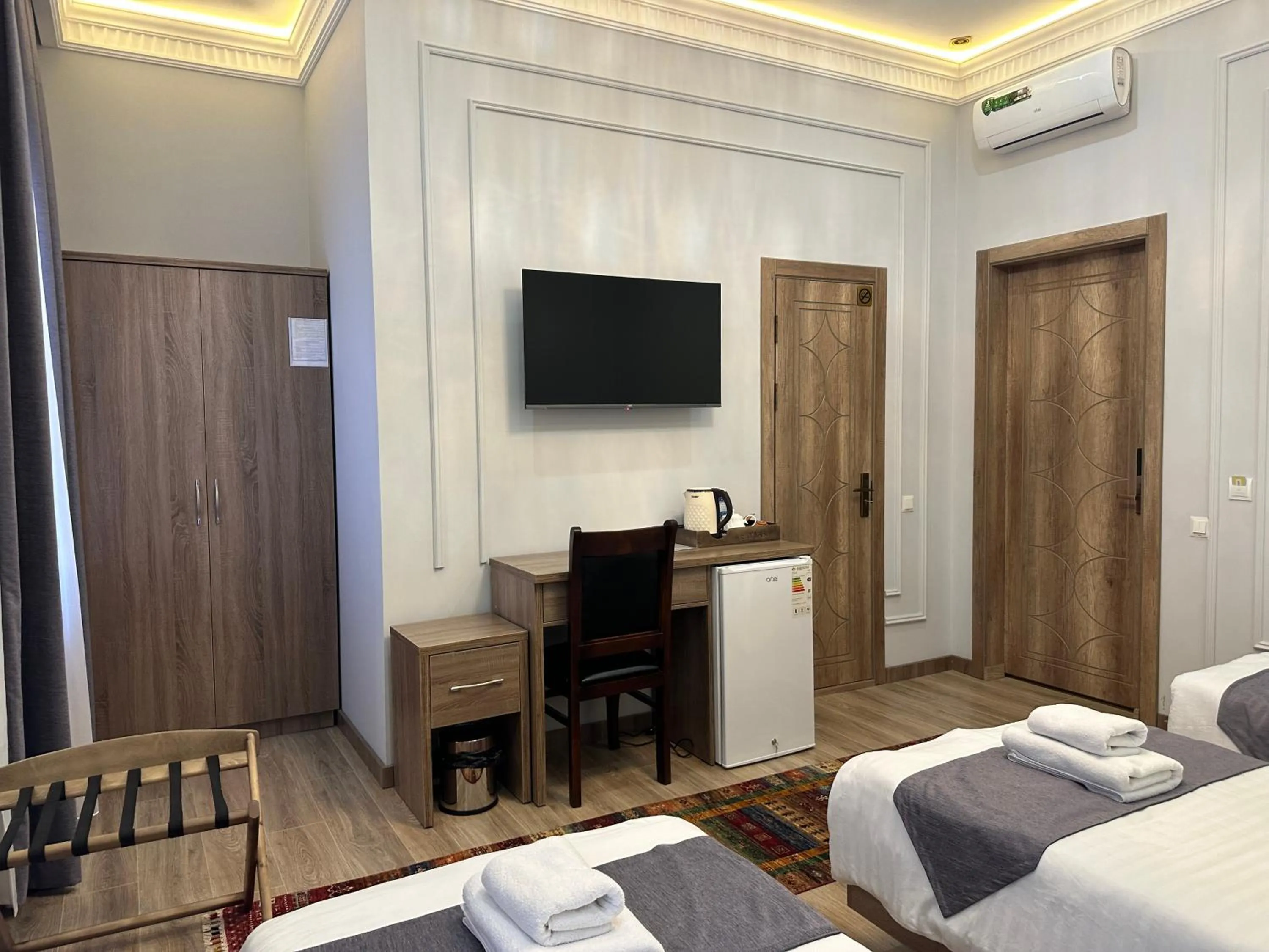 Bed in Rayyan Hotel Samarkand