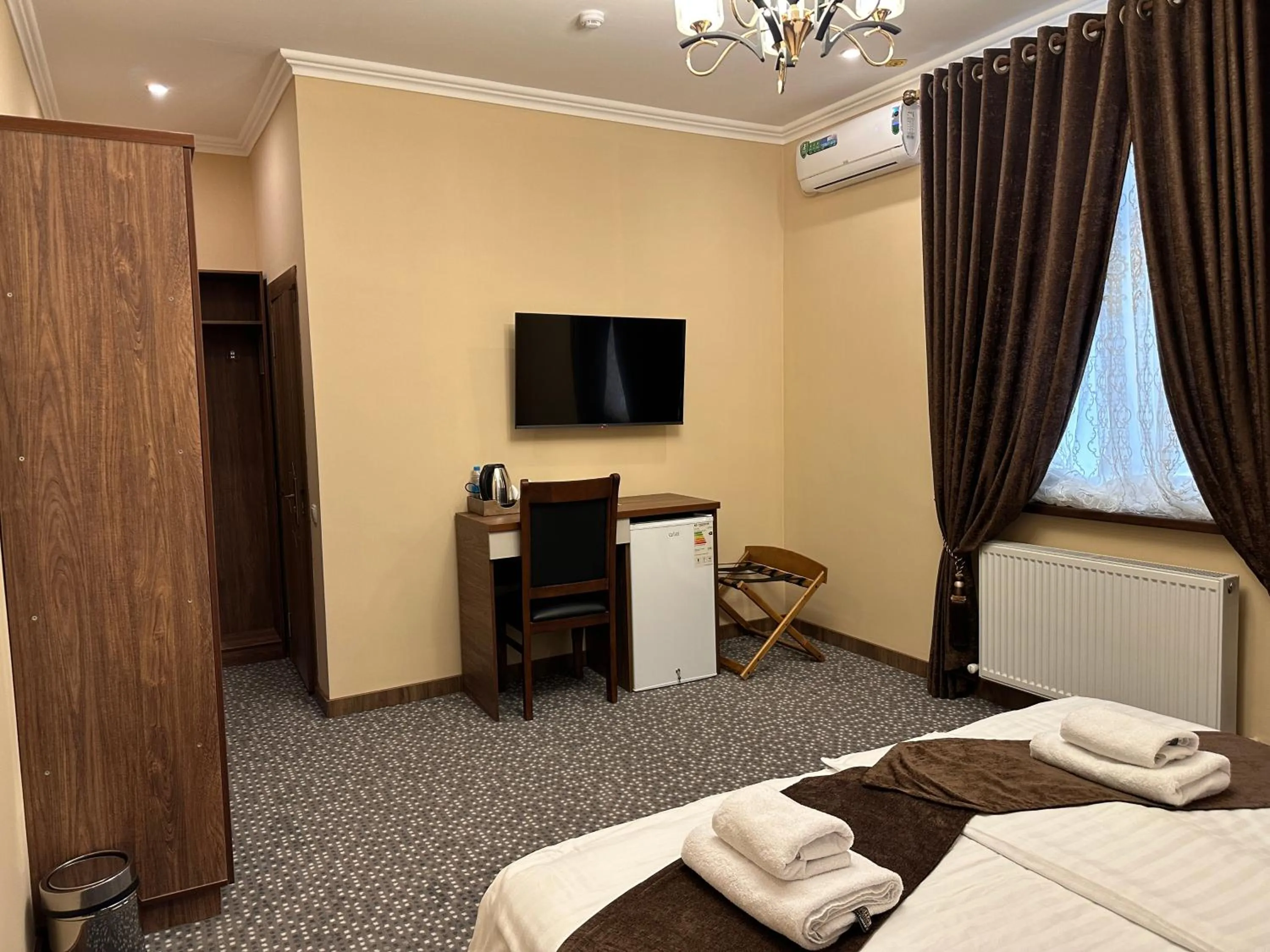 Bed in Rayyan Hotel Samarkand