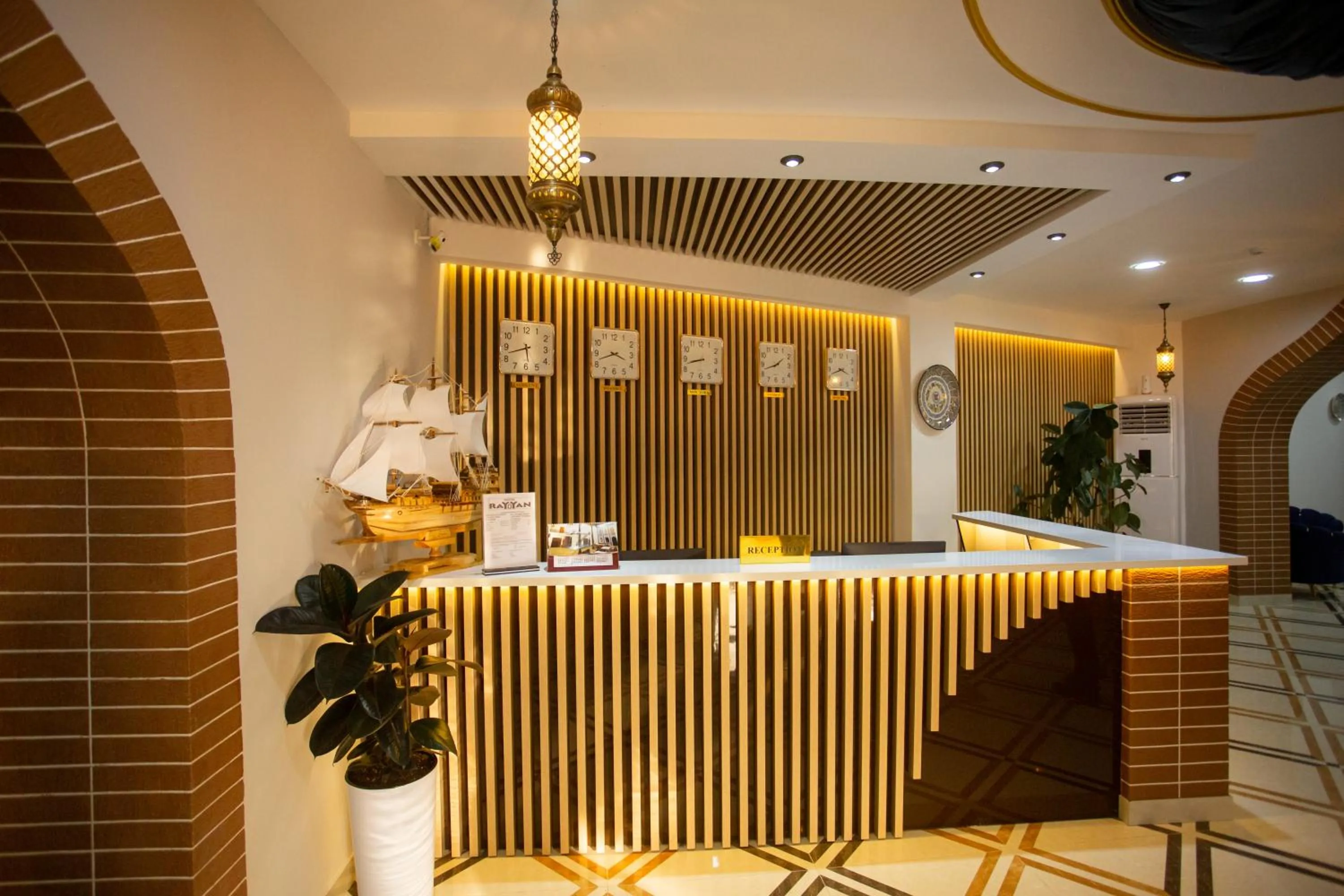 Lobby or reception in Rayyan Hotel Samarkand
