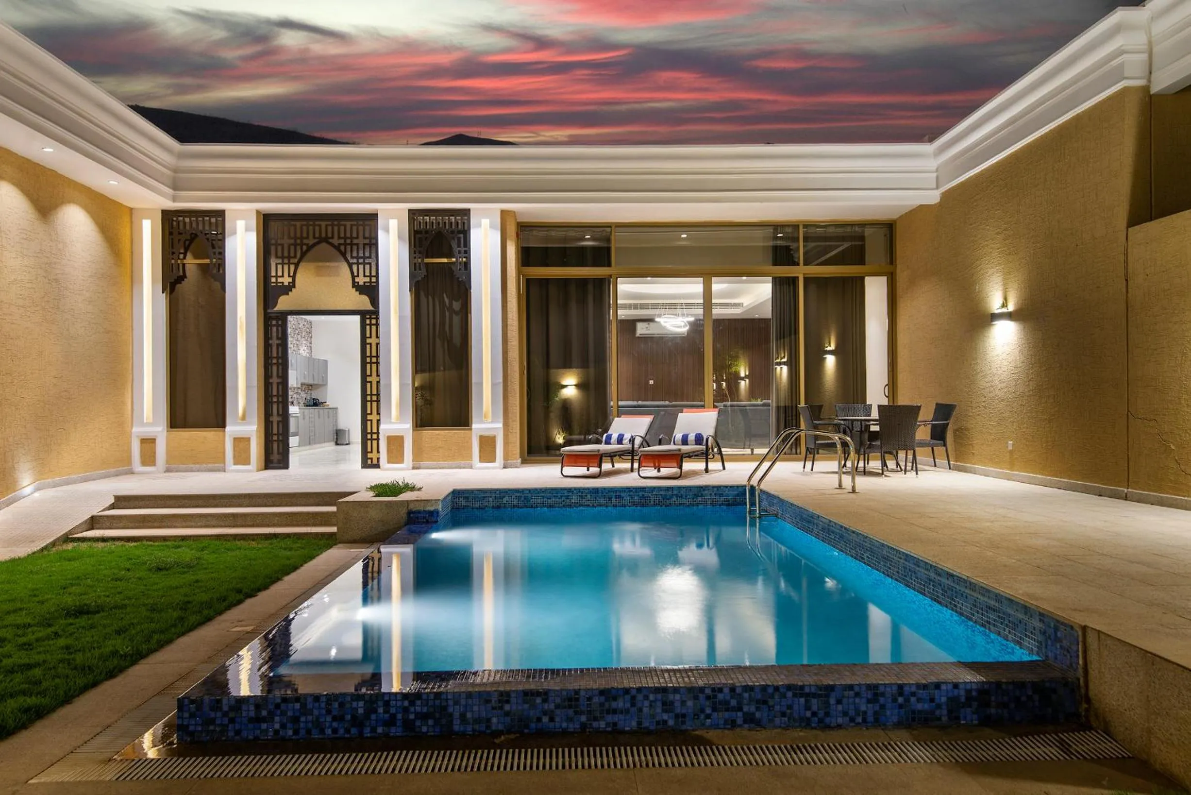 Swimming pool in Enala Hotel Resorts - Riyadh