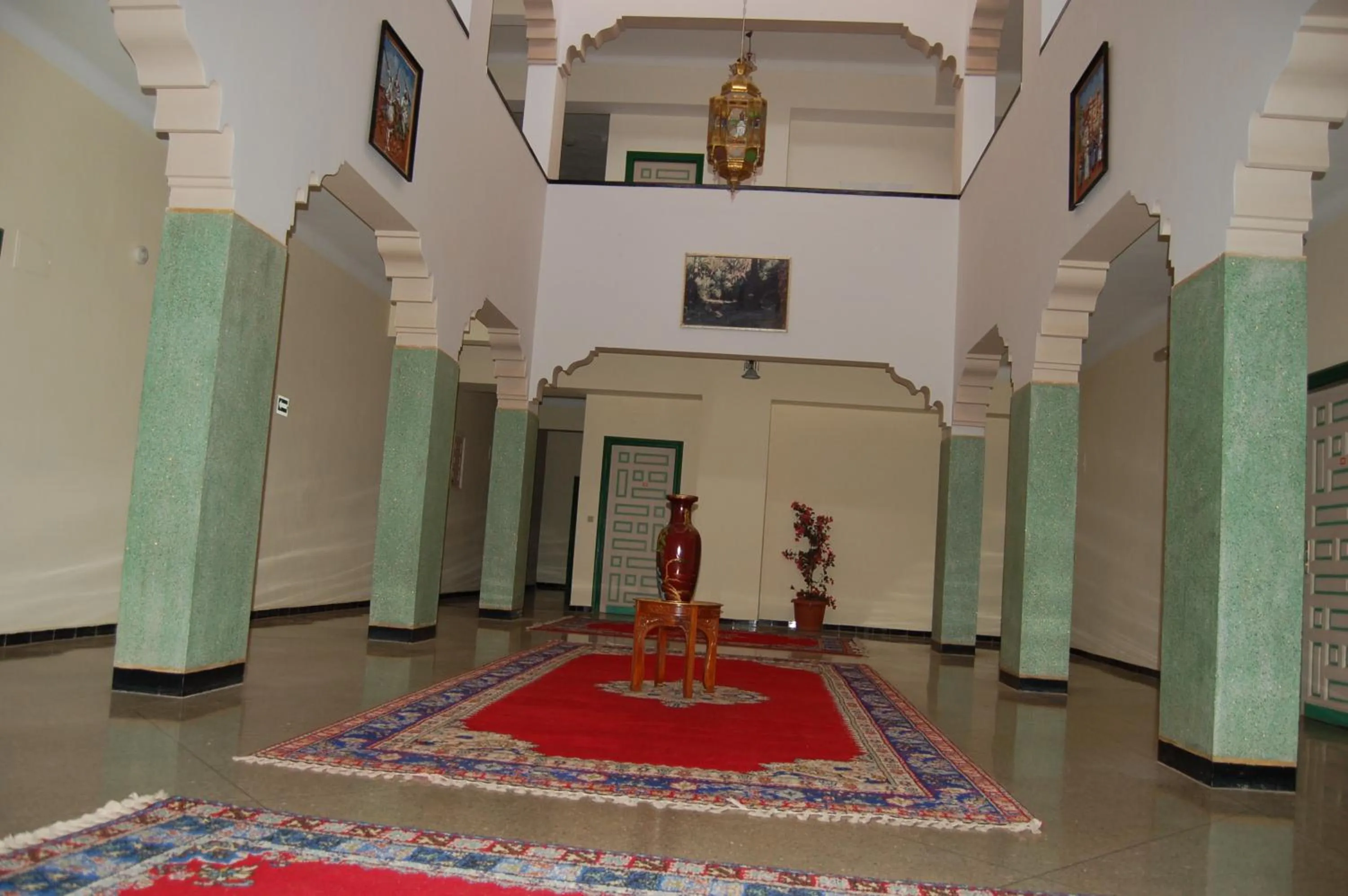 Decorative detail in Hotel Les Amandiers