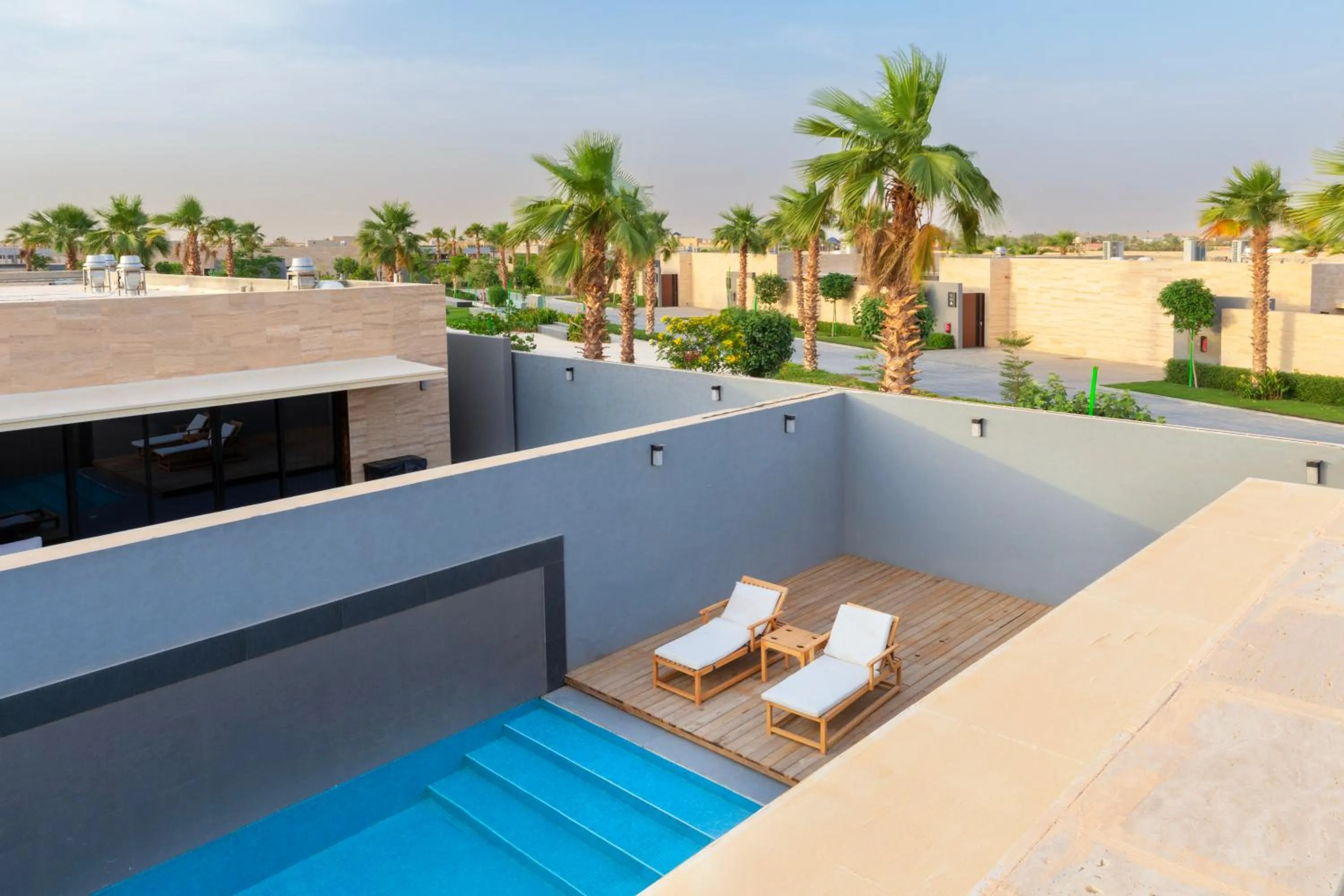 Swimming pool in Q Hotel Resorts -Riyadh