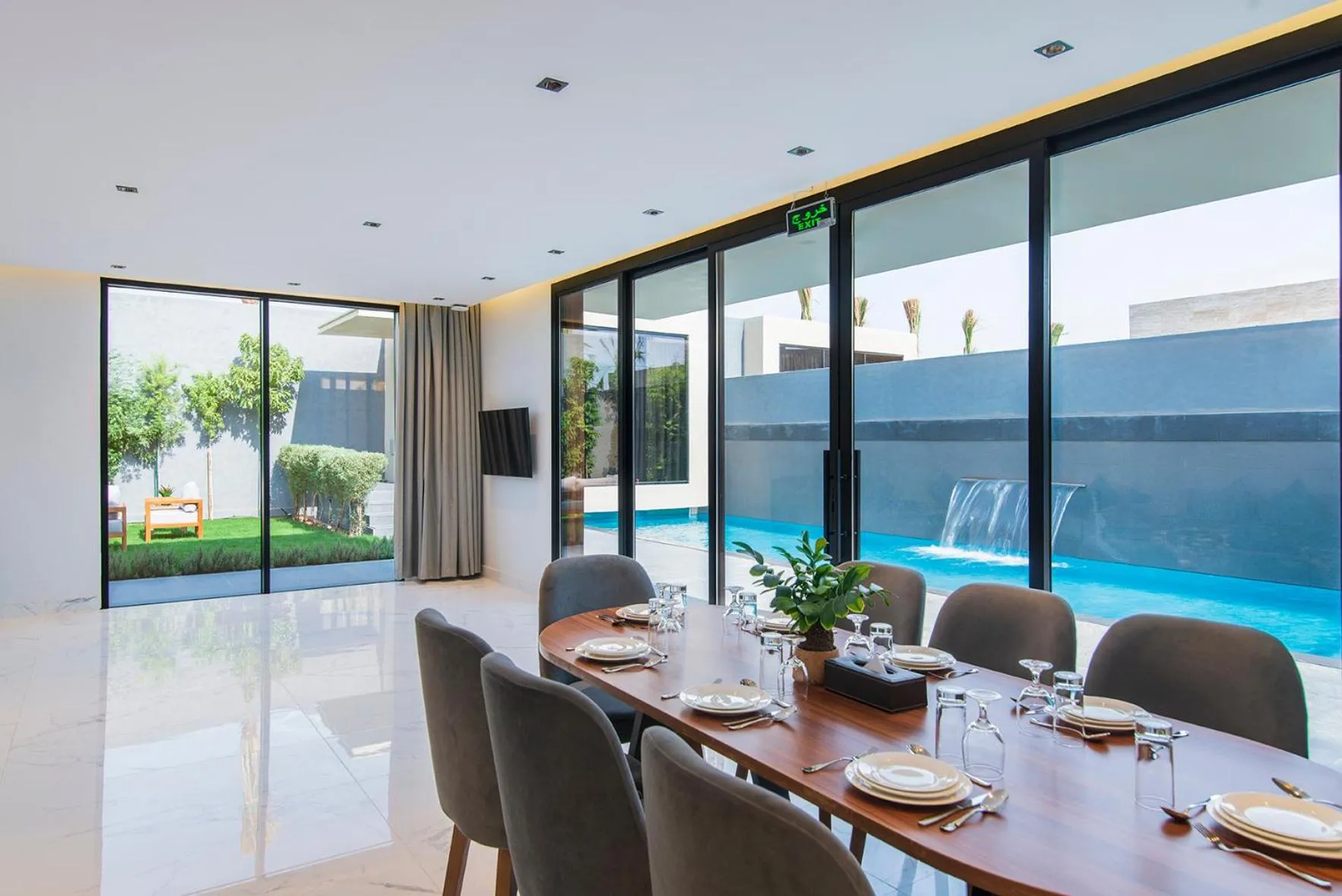 Dining area in Q Hotel Resorts -Riyadh