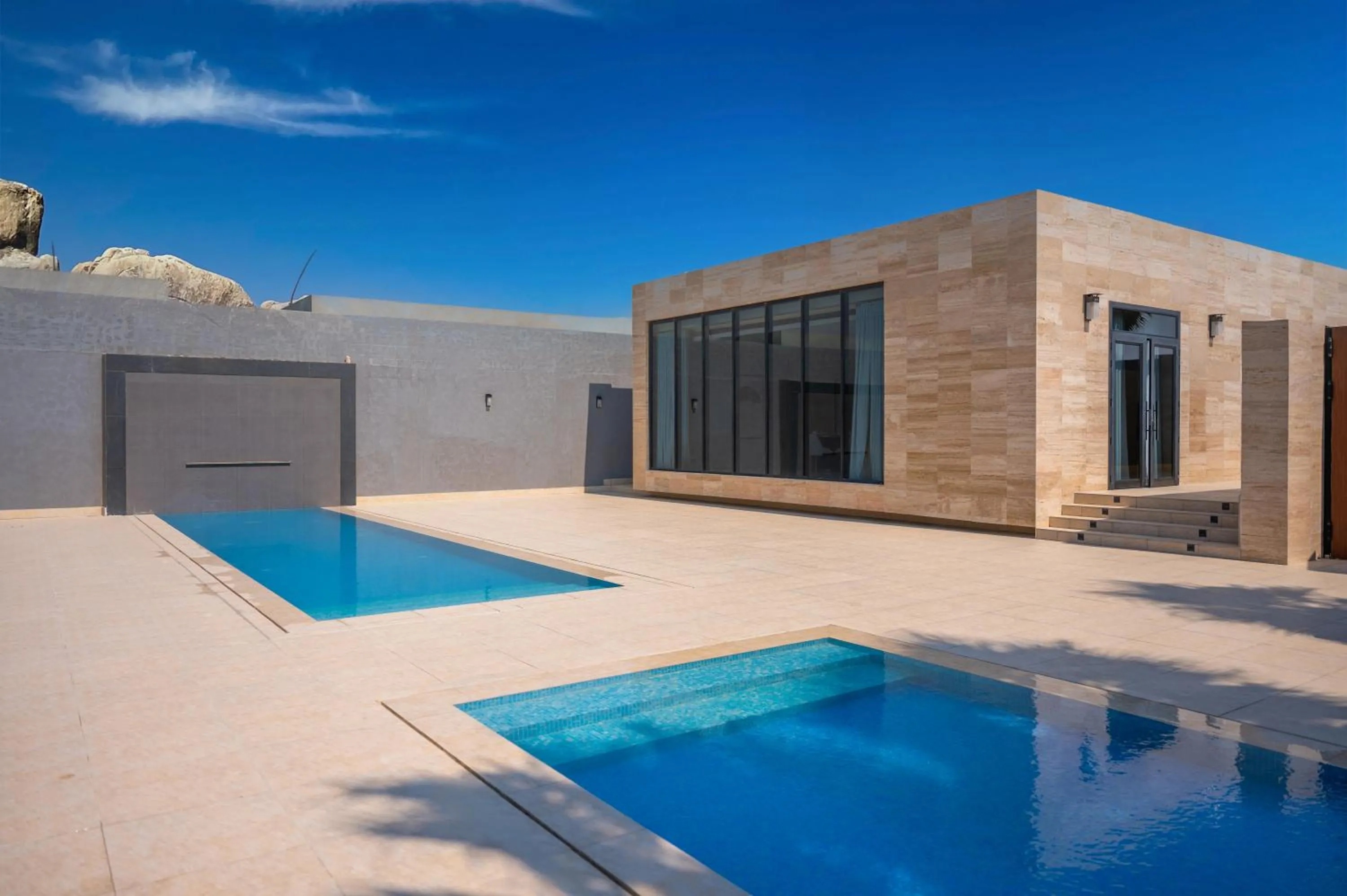 Pool view in Q Hotel Resorts -Riyadh