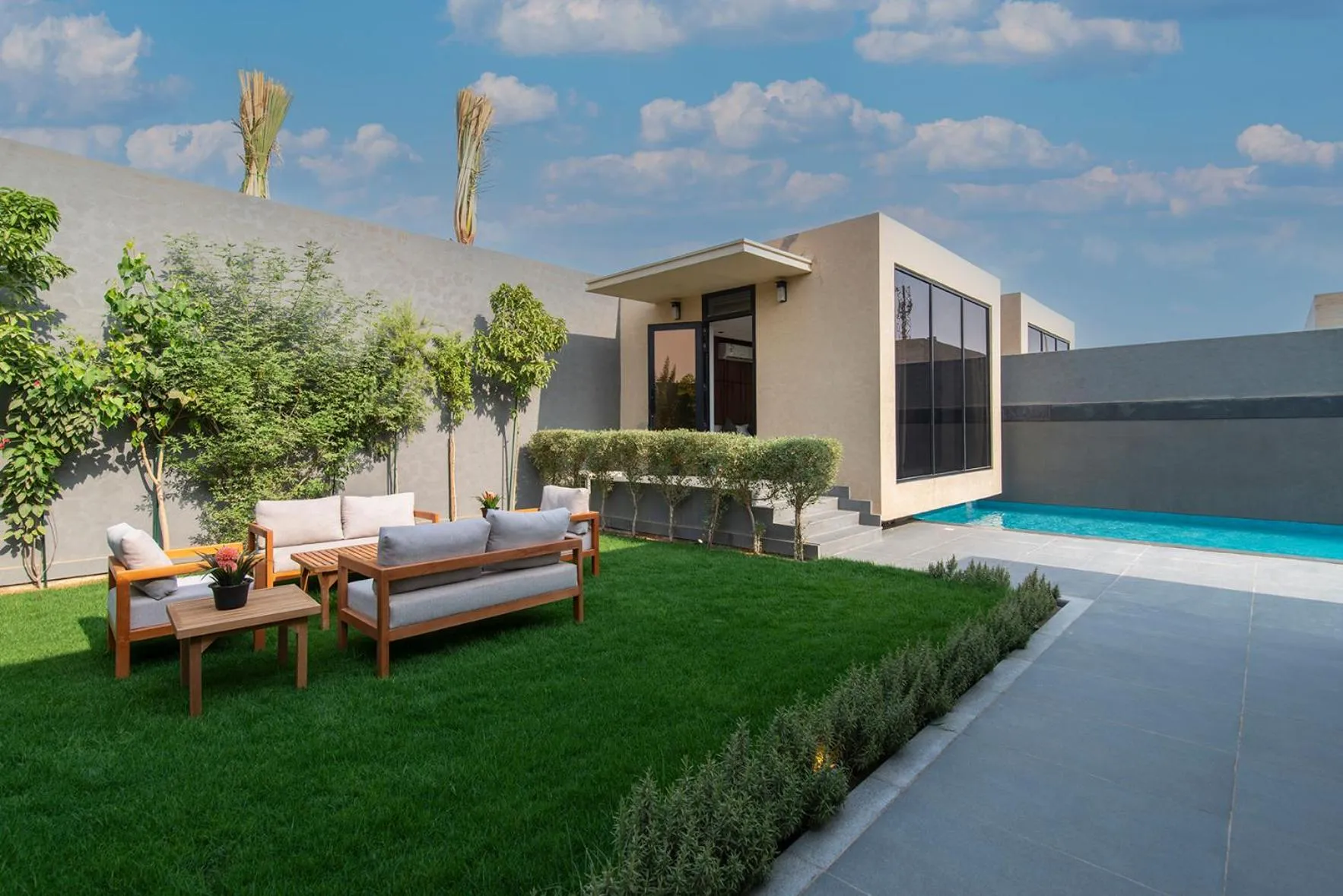 Garden in Q Hotel Resorts -Riyadh