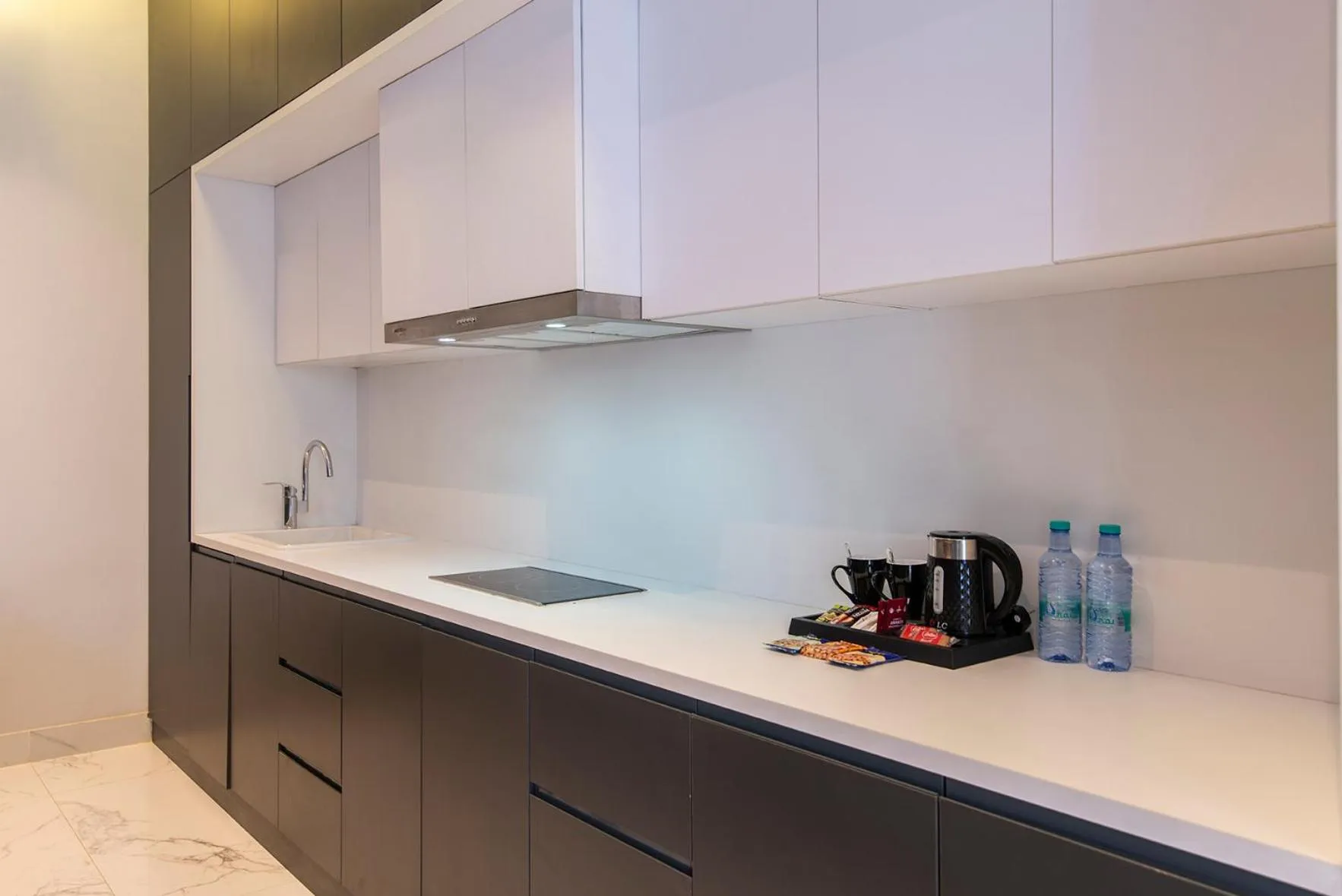 Kitchen or kitchenette in Q Hotel Resorts -Riyadh