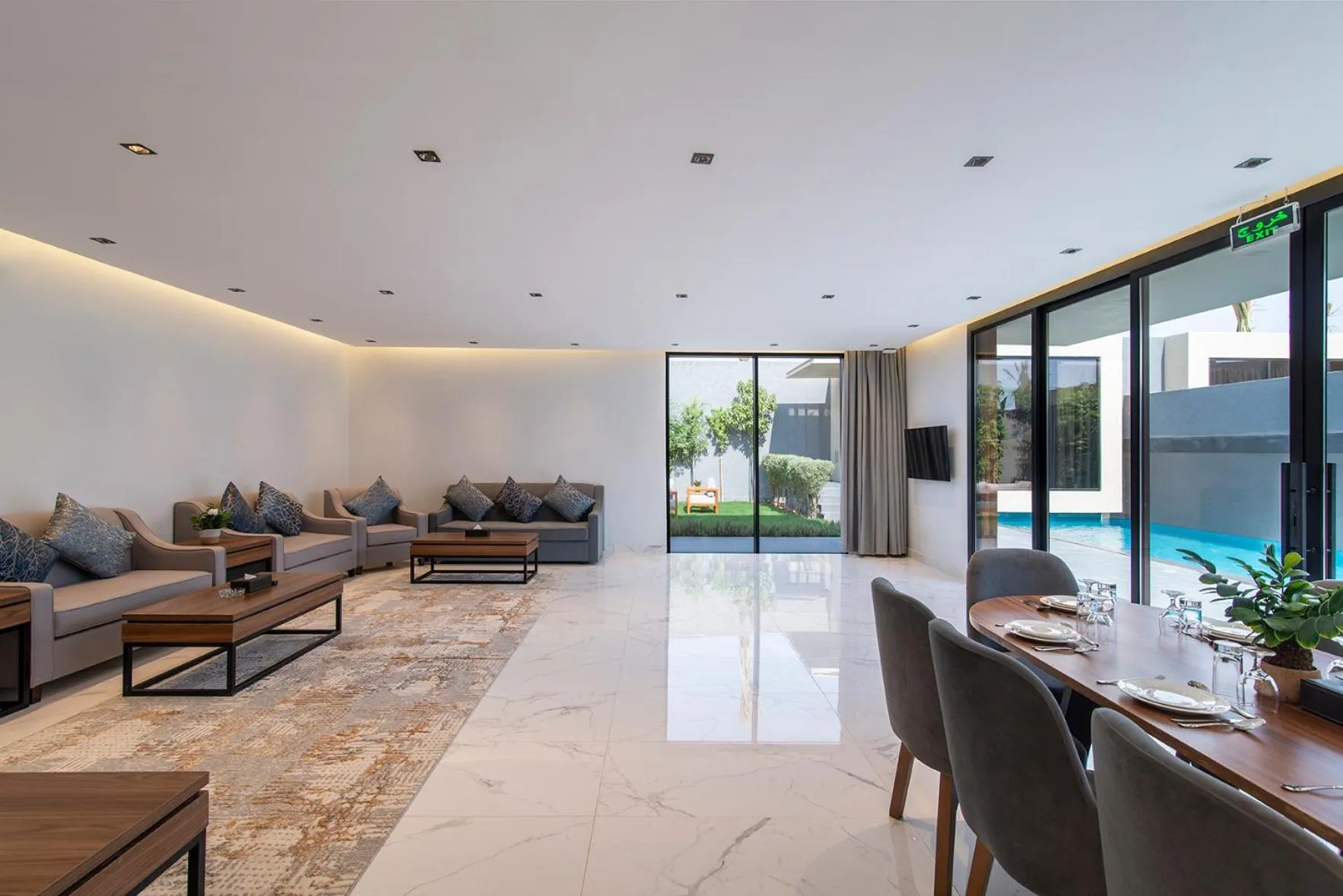 Living room in Q Hotel Resorts -Riyadh