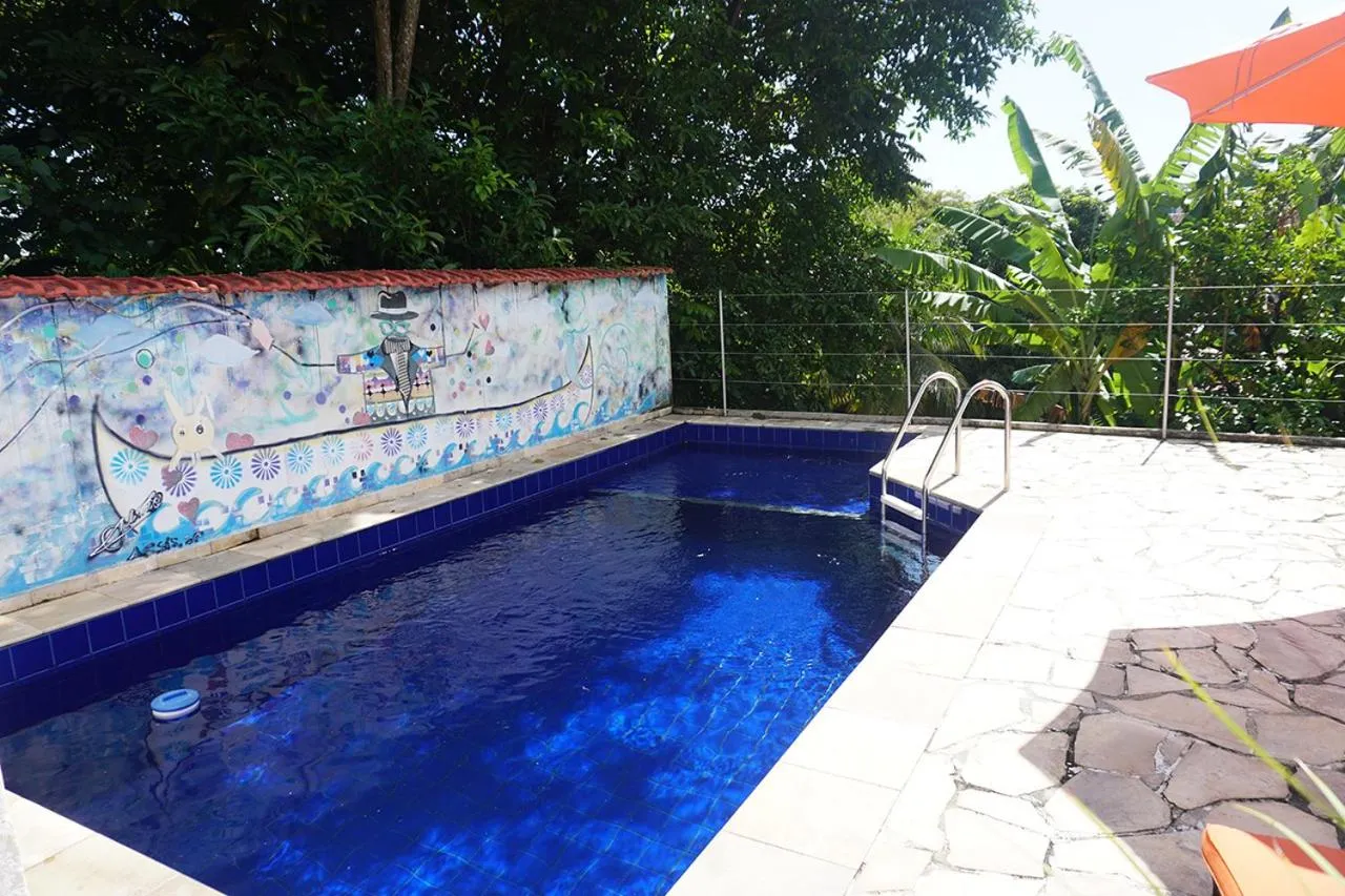 Swimming pool in casaJOMO Art, Food & Music B&B