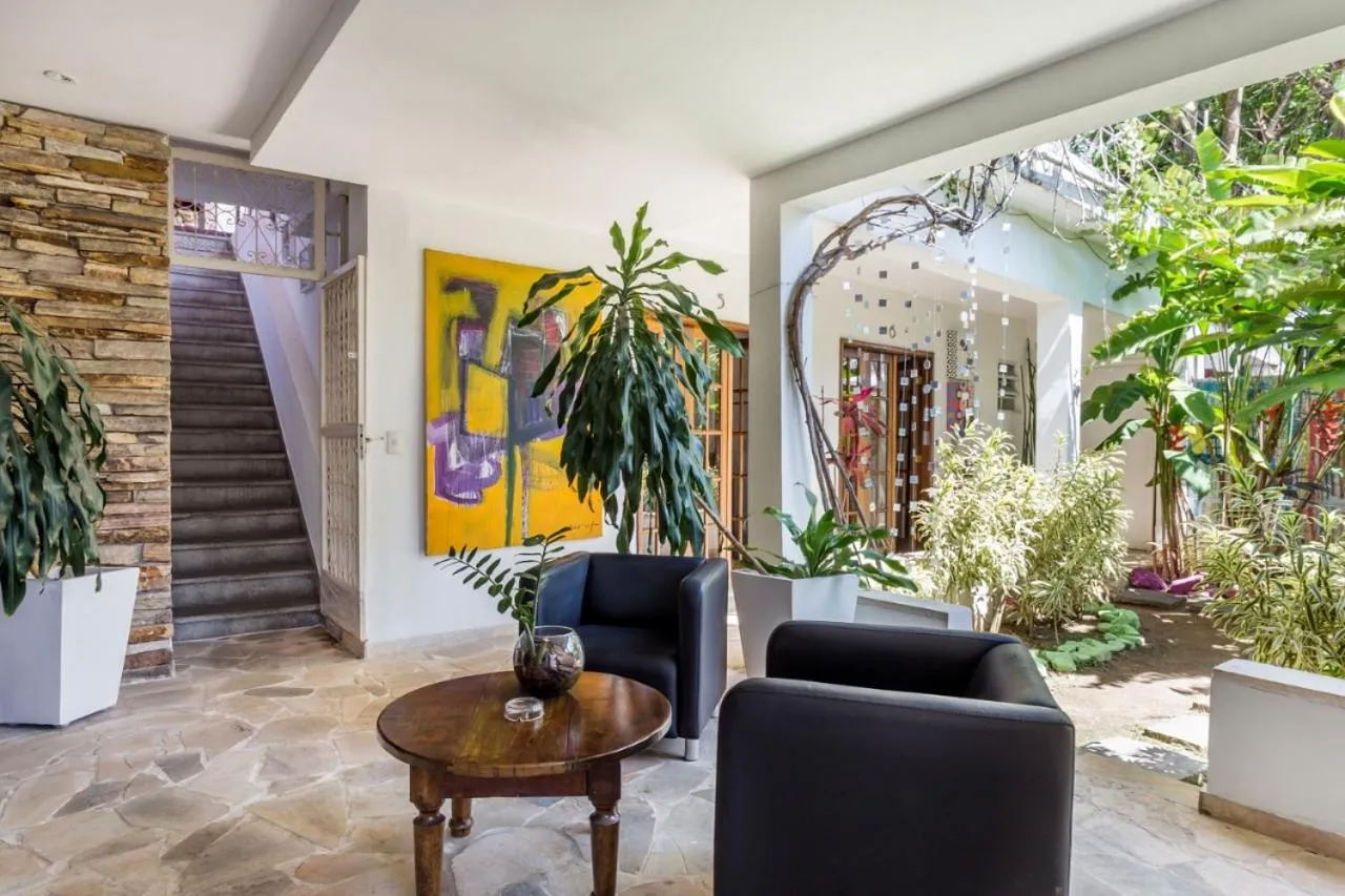 Living room in casaJOMO Art, Food & Music B&B