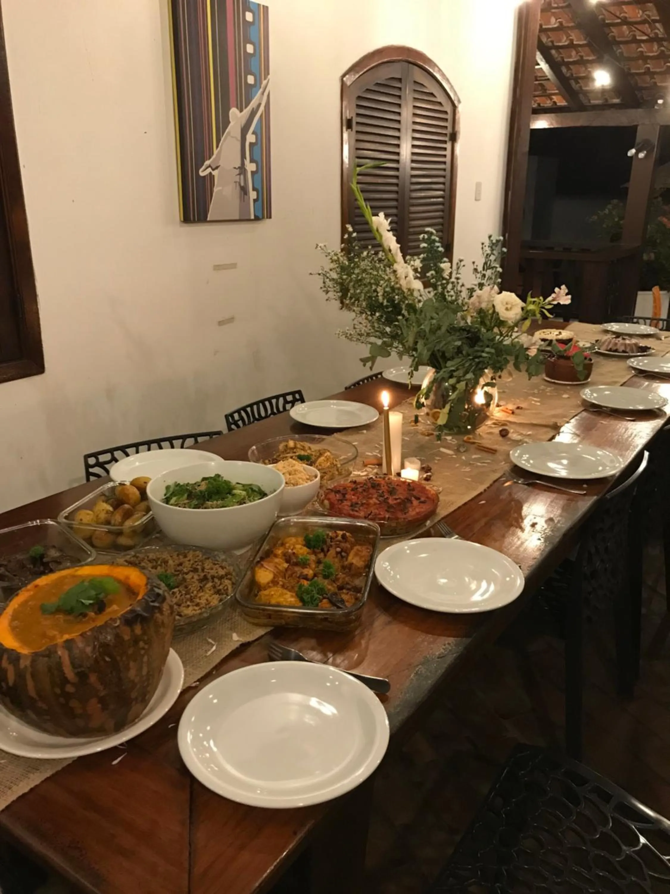 Restaurant/places to eat in casaJOMO Art, Food & Music B&B