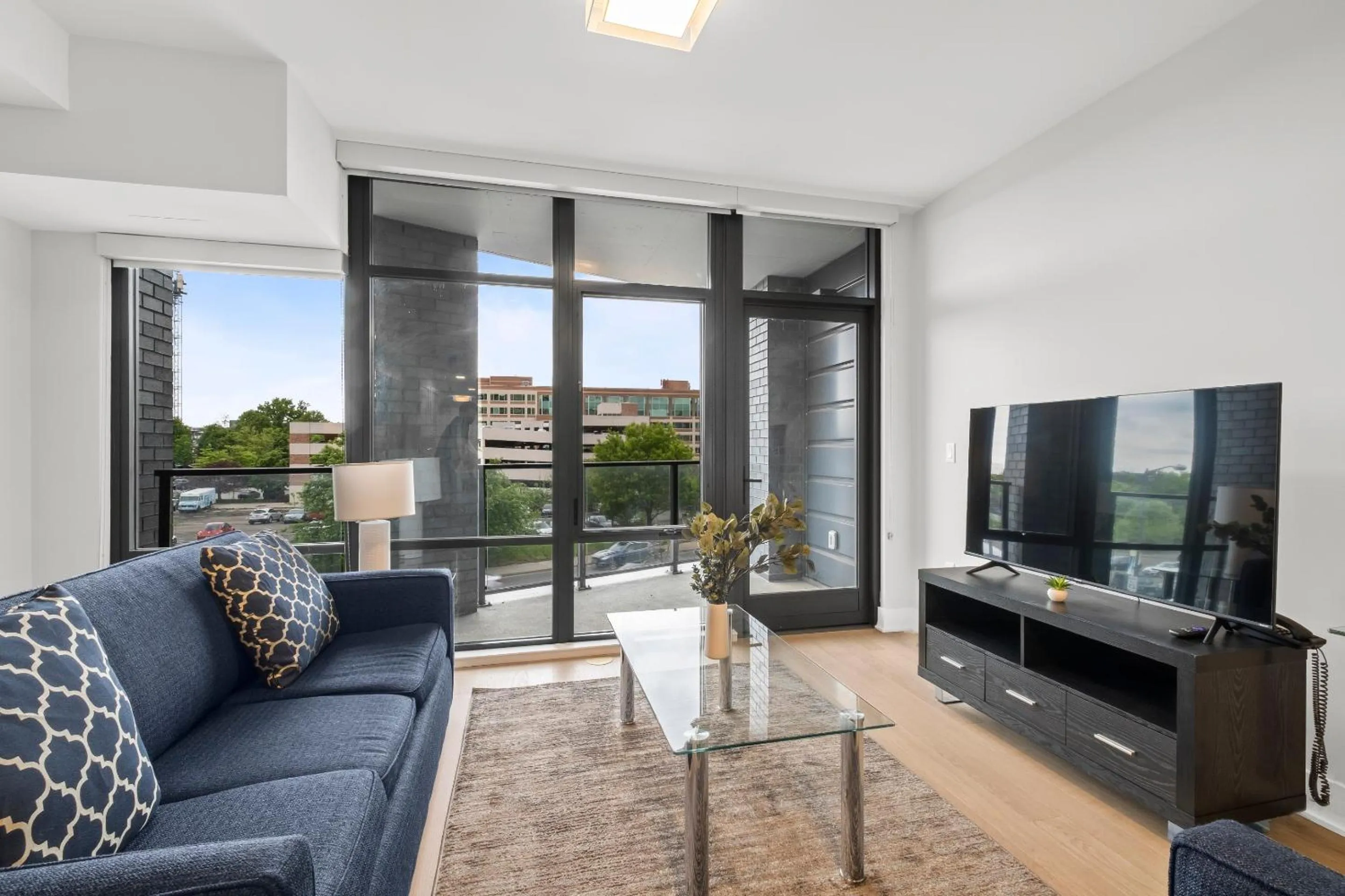 Living room in Global Luxury Suites at Tribeca