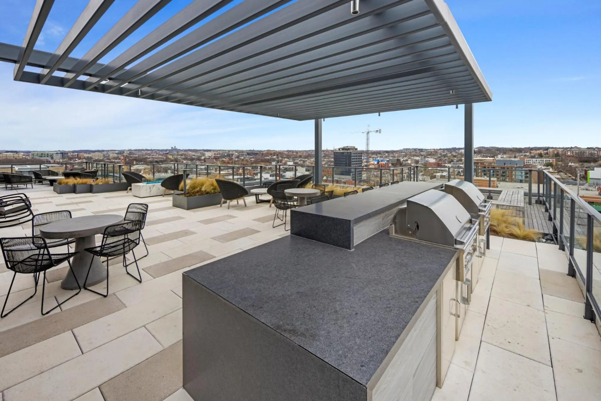 BBQ facilities in Global Luxury Suites at Tribeca